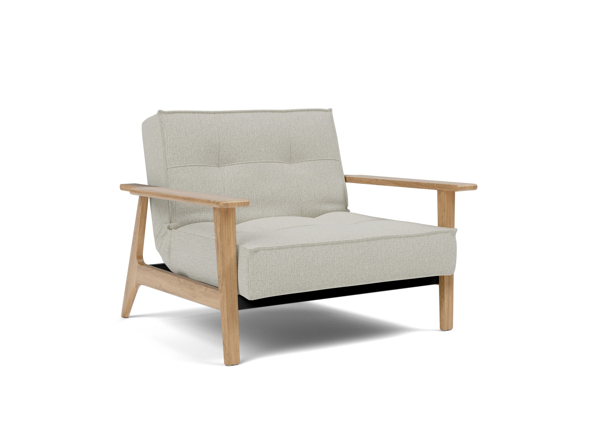 Sessel Splitback Frej Flachgewebe Mixed Dance 527-Natural