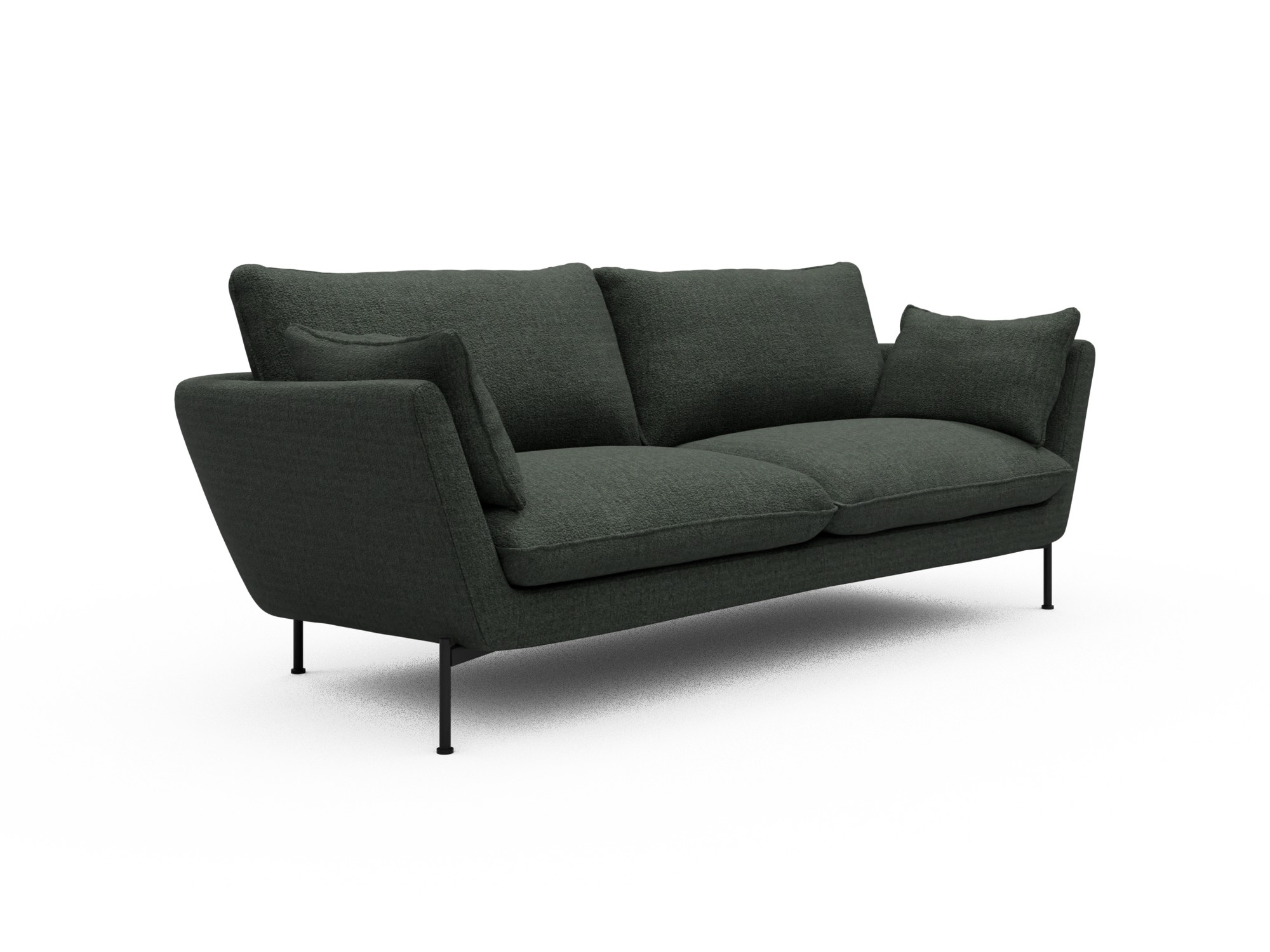 Skandi Home Sofa Anton 3-Sitzer Aivi-Pine-Green moebelfaktor