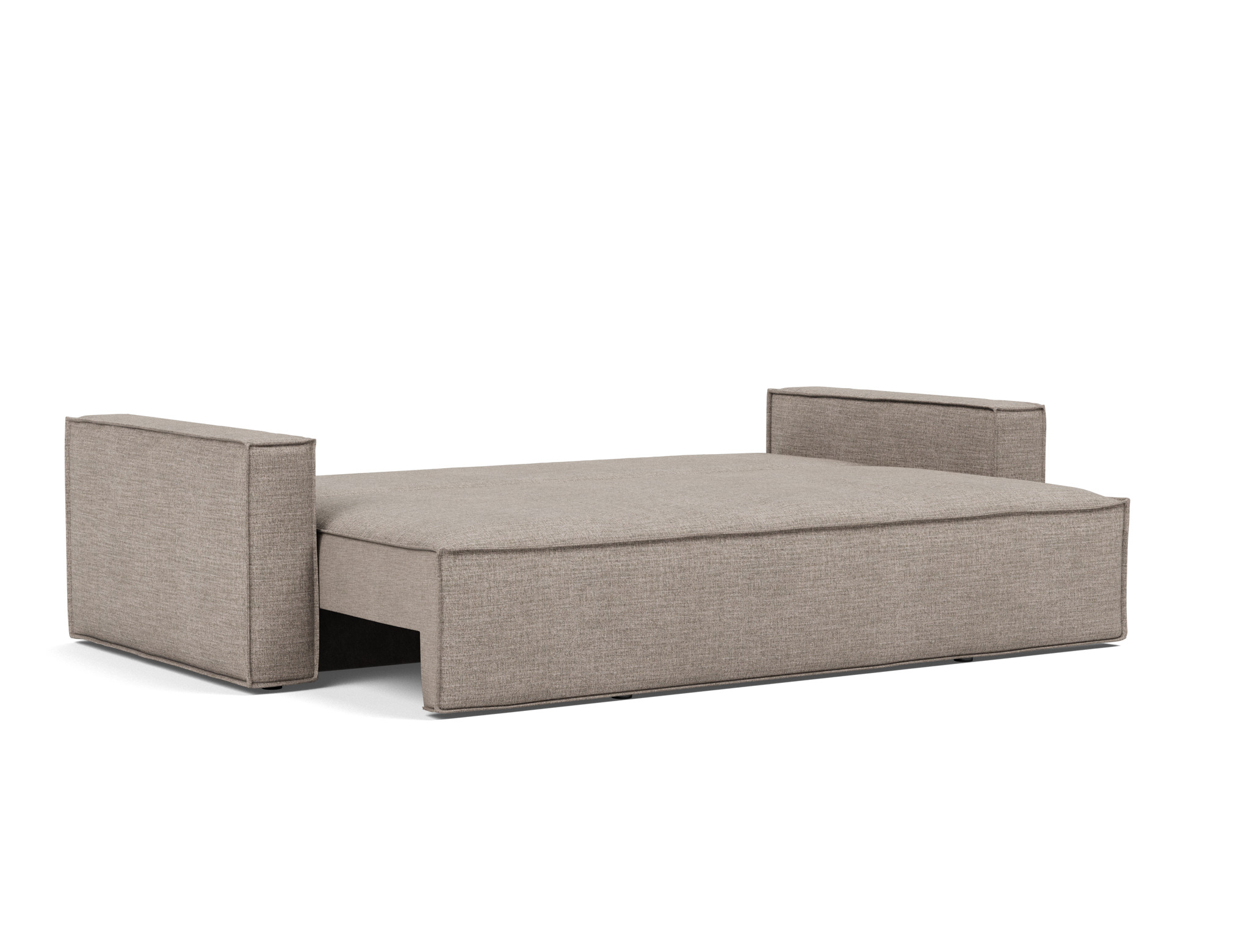 Schlafsofa Newilla Chenille Yuveno 472-Warm-Grey