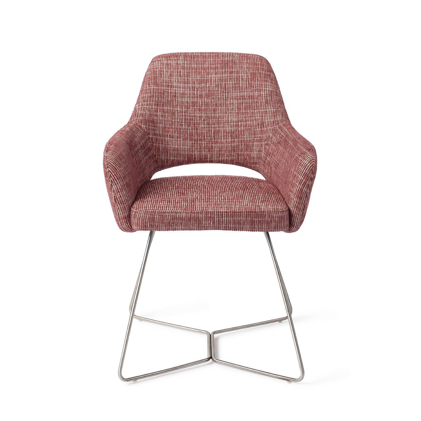 Jesper Home Esszimmerstuhl Yanai Berry Bars Beehive Stahl