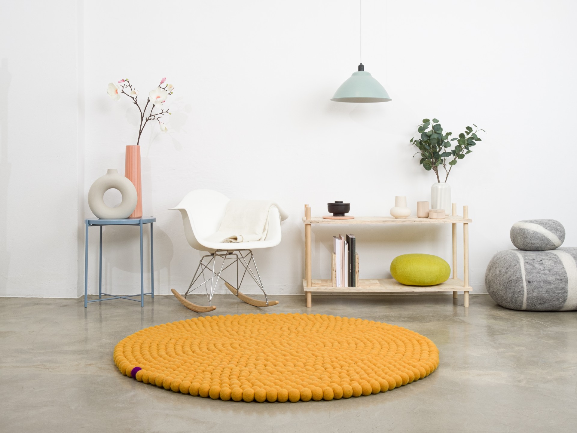 myfelt Big One ockergelb - 90 cm