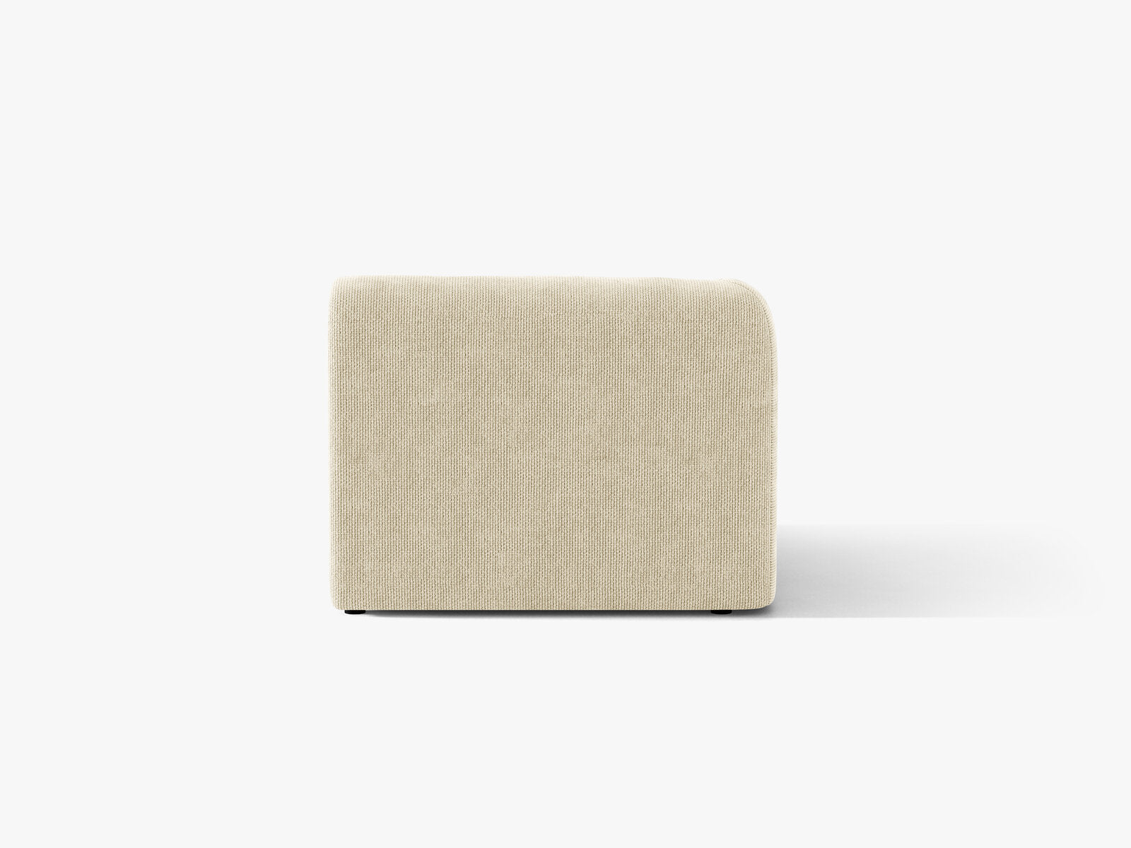 Micadoni Eckmodul Miley 1-Sitzer Links Chenille Haga Helles Beige