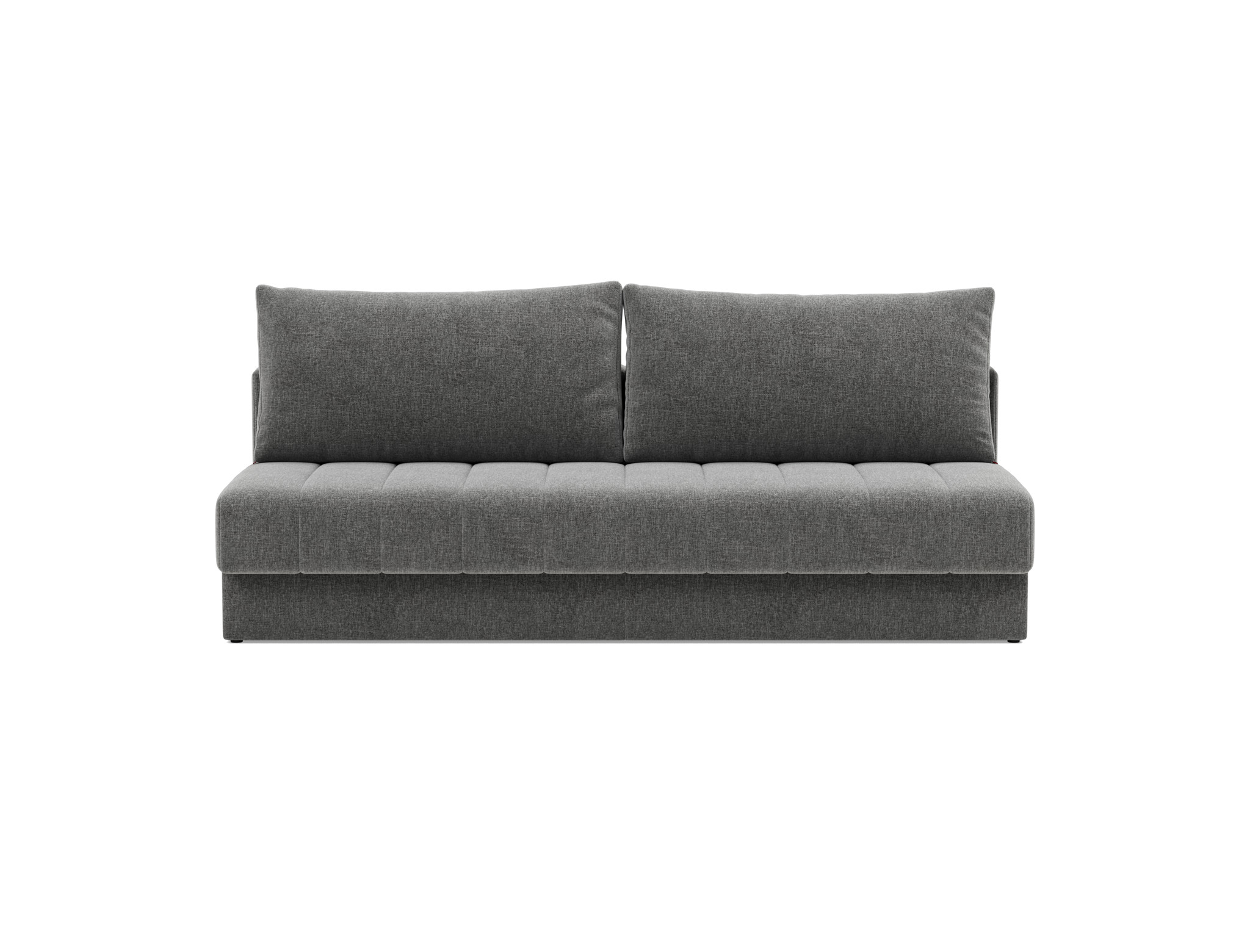 Schlafsofa Akello Strukturierter Stoff Twist 563-Charcoal