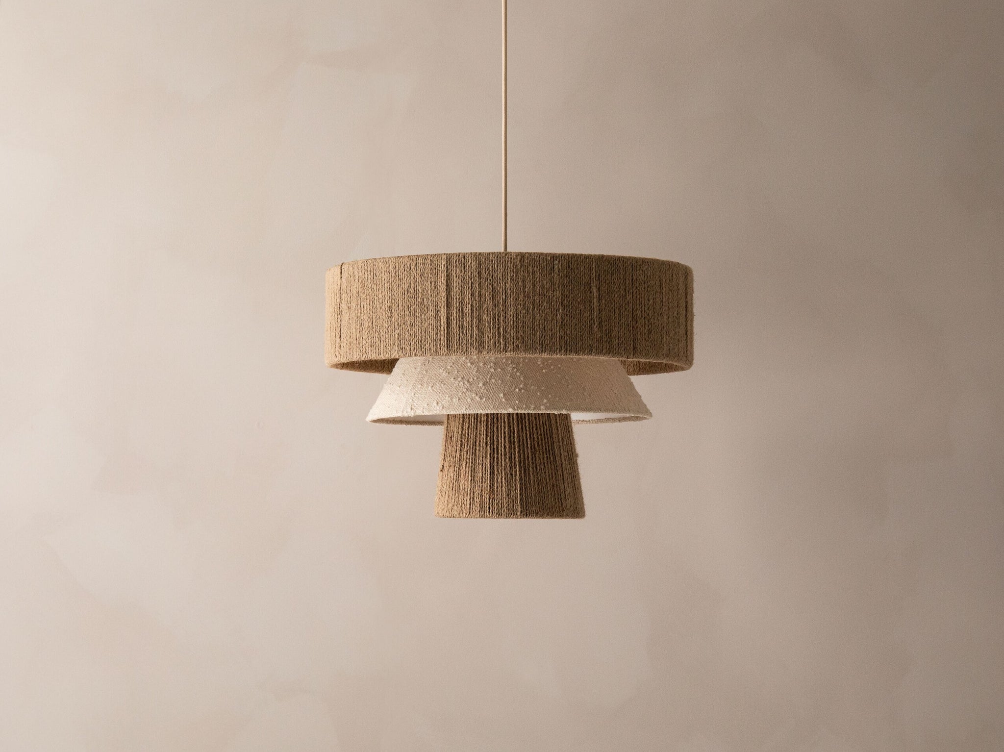 Micadoni Desa Pendelleuchte Beige