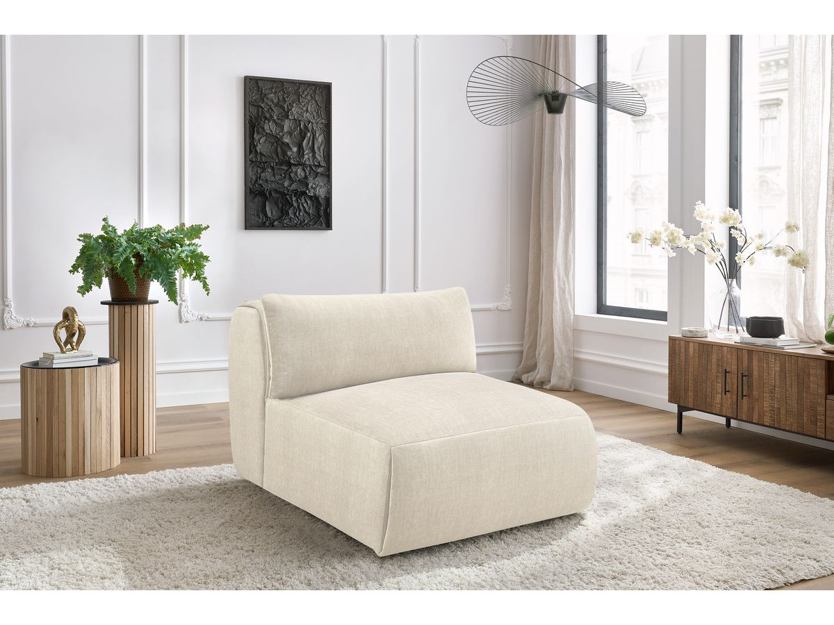 Bobochic Jeanne Sofamodul 1-Sitzer Samt Beige