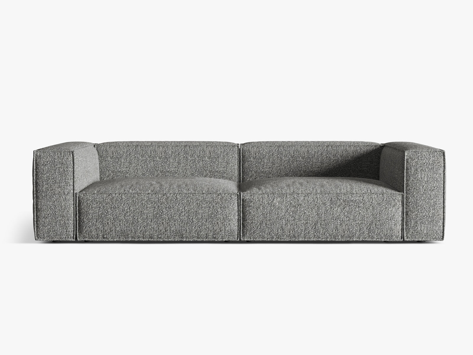 Micadoni Sofa Nuria 5-Sitzer Boucle Graphit