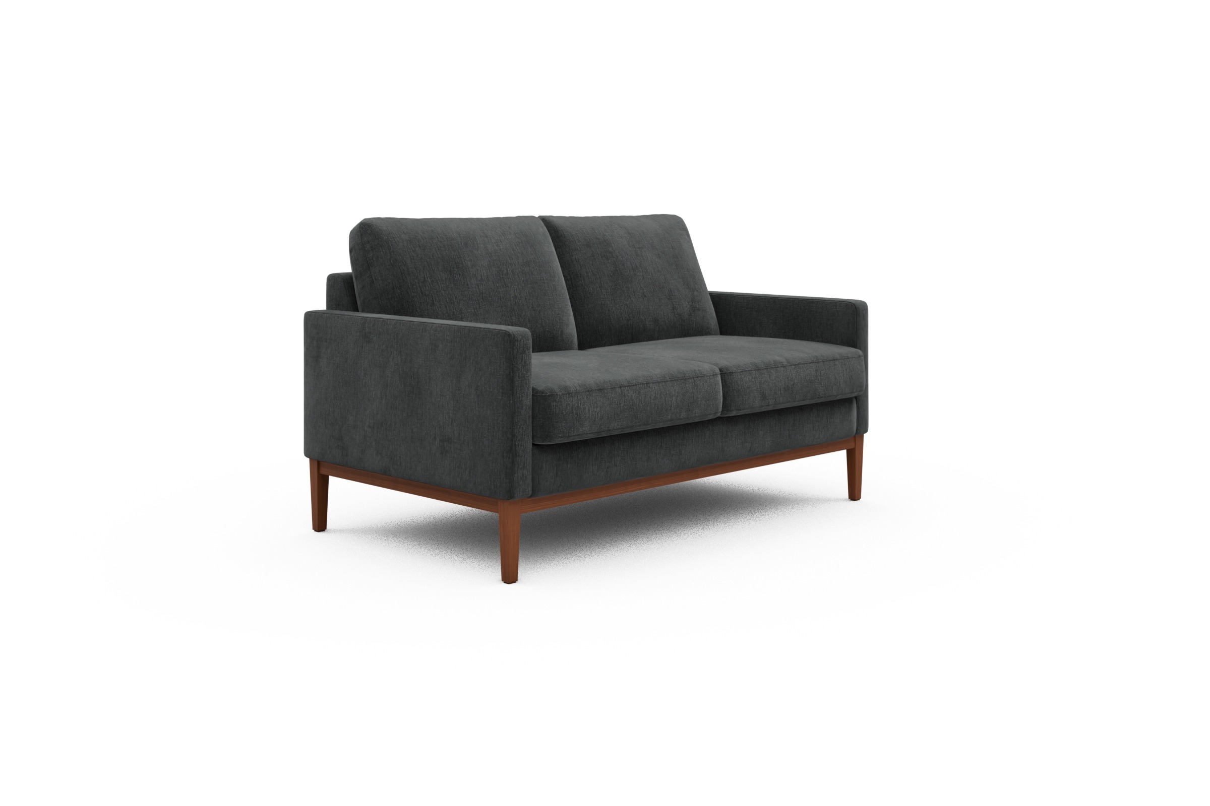 Sofa Bodo 2-Sitzer Smooth-Deep-Warm-Grey