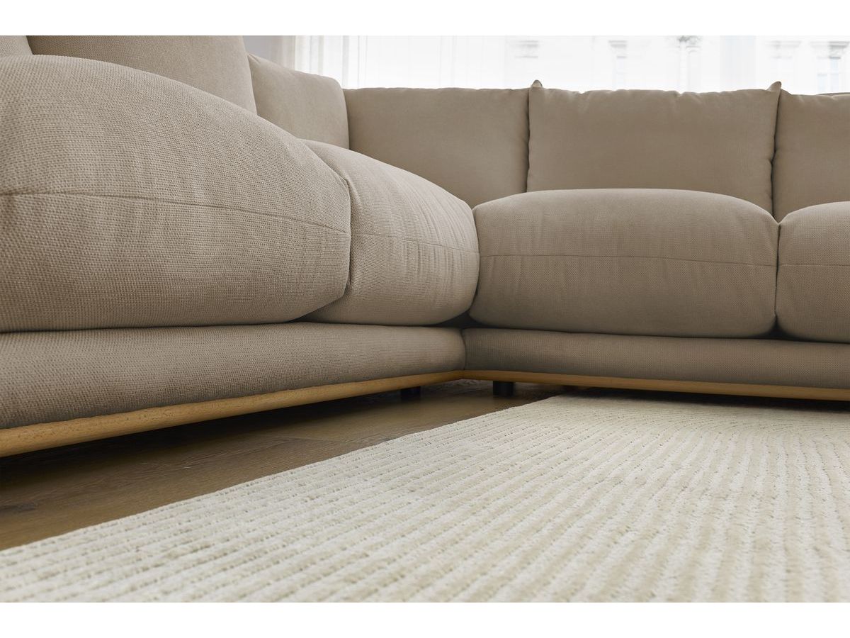 Bobochic Ernest Ecksofa Stoff Taupe