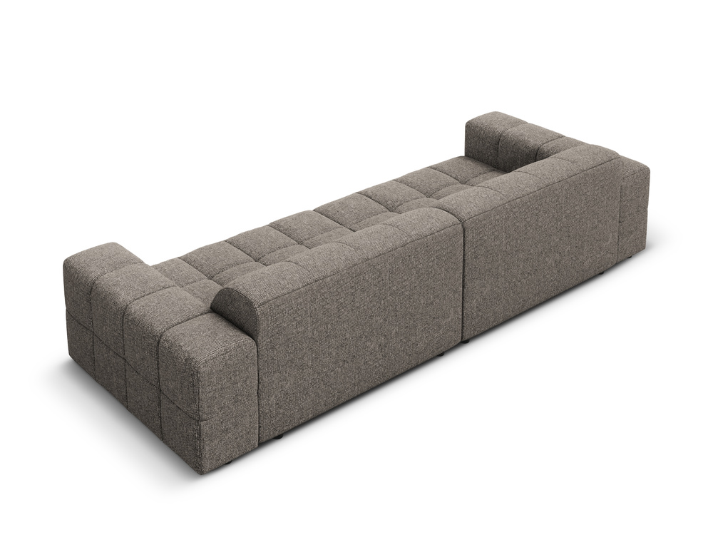 Cosmopolitan Design Sofa Chicago 4-Sitzer Chenille Haga Grau