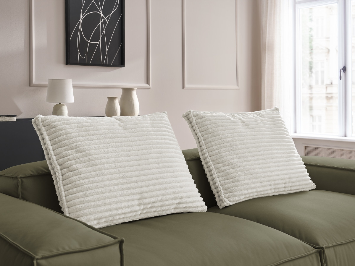 Bobochic Boheme Sofa 3-Sitzer Kunstleder Grün