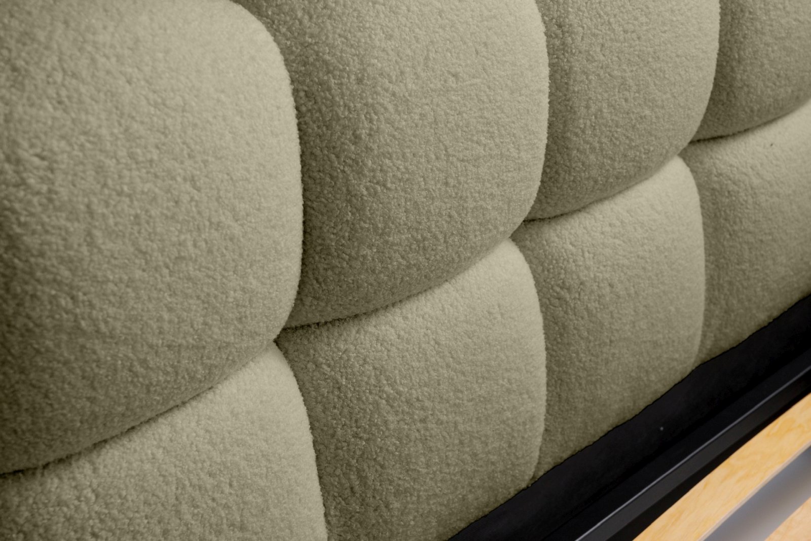 Polsterbett Vento-Slim Boucle 180x200 mit Holzrahmen Quelle 06