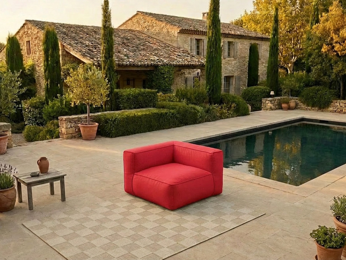 Bobochic Giulia Eckmodul Stoff Rot