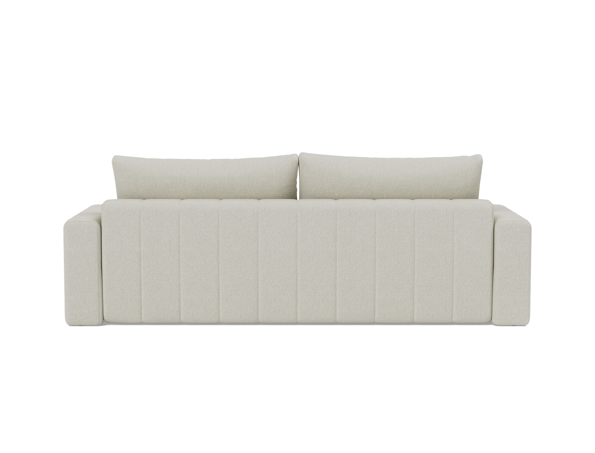 Schlafsofa Akello mit Armlehnen Flachgewebe Mixed Dance 527-Natural