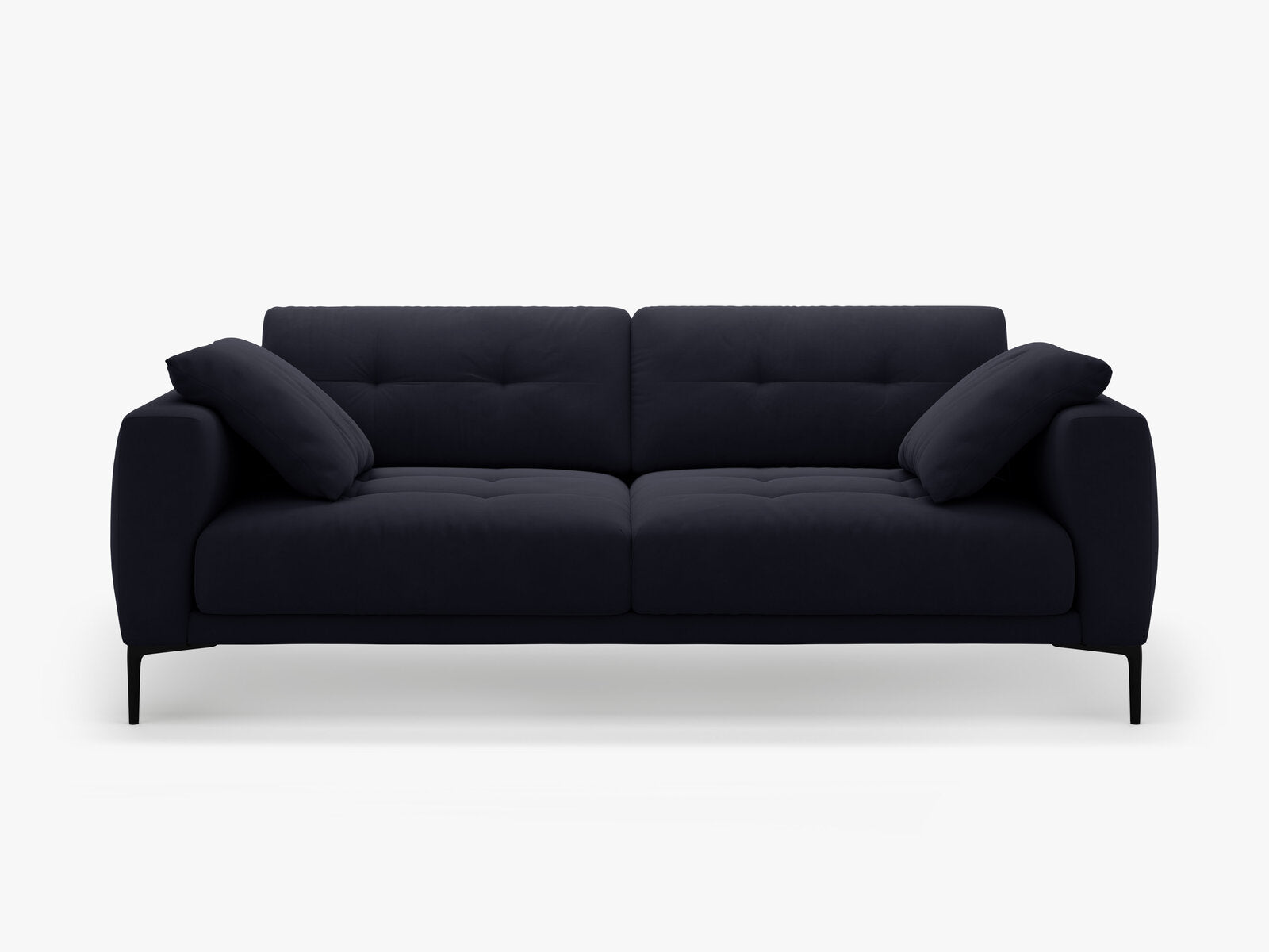 Micadoni Sofa Bemy 4-Sitzer Samt Königsblau