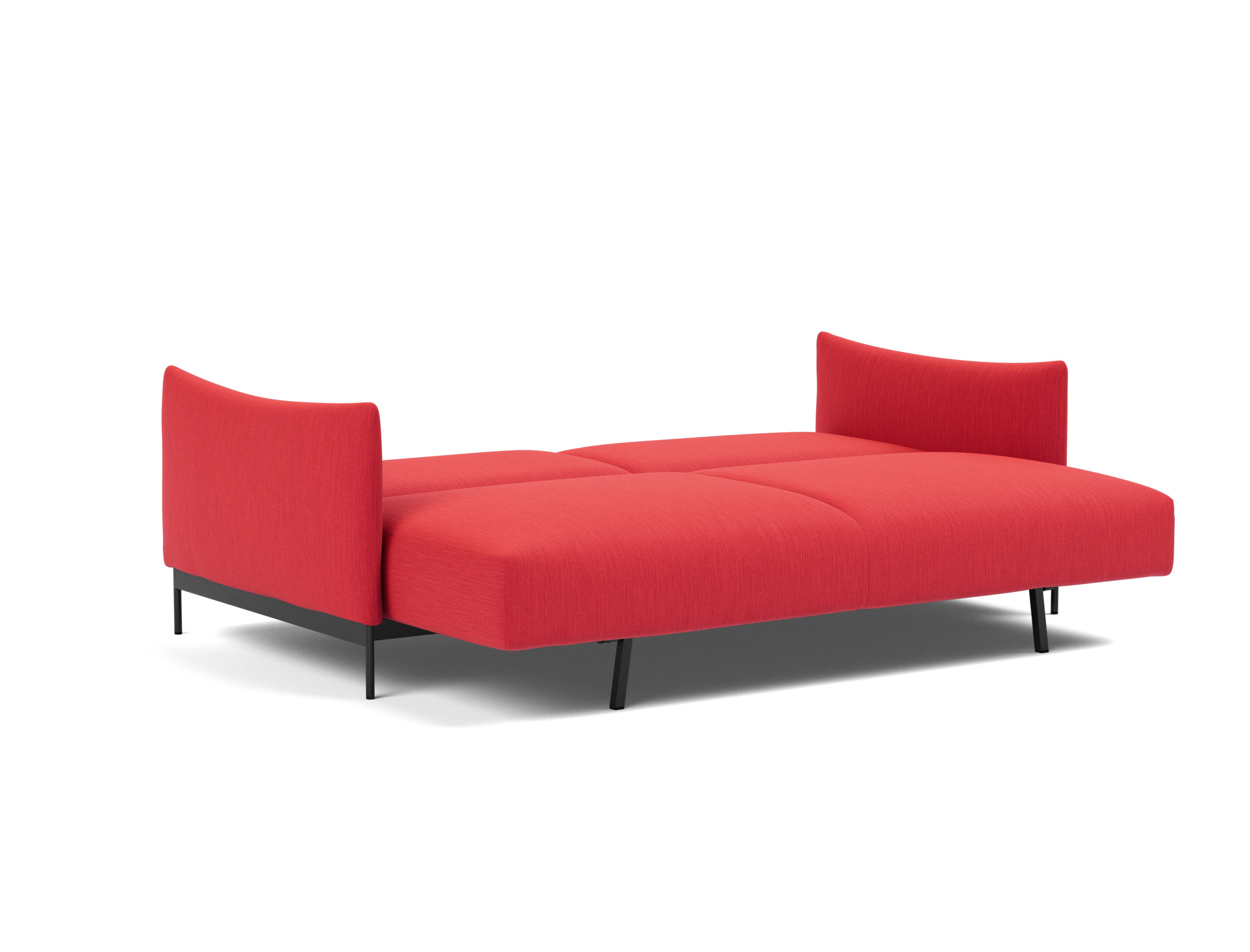 Schlafsofa Malloy Flachgewebe Elegance 511-Red