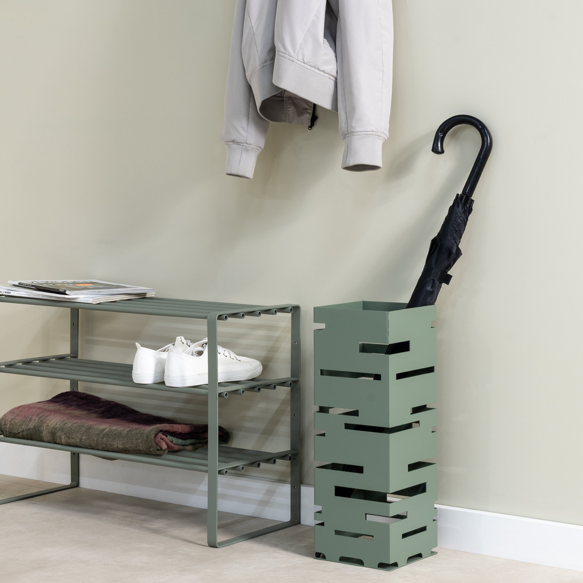 Spinder Design Schirmständer Modern Dusty Green