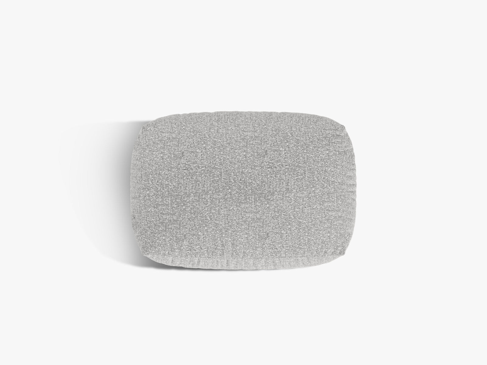 Micadoni Hocker Martina 1-Sitzer Boucle Monet Silber