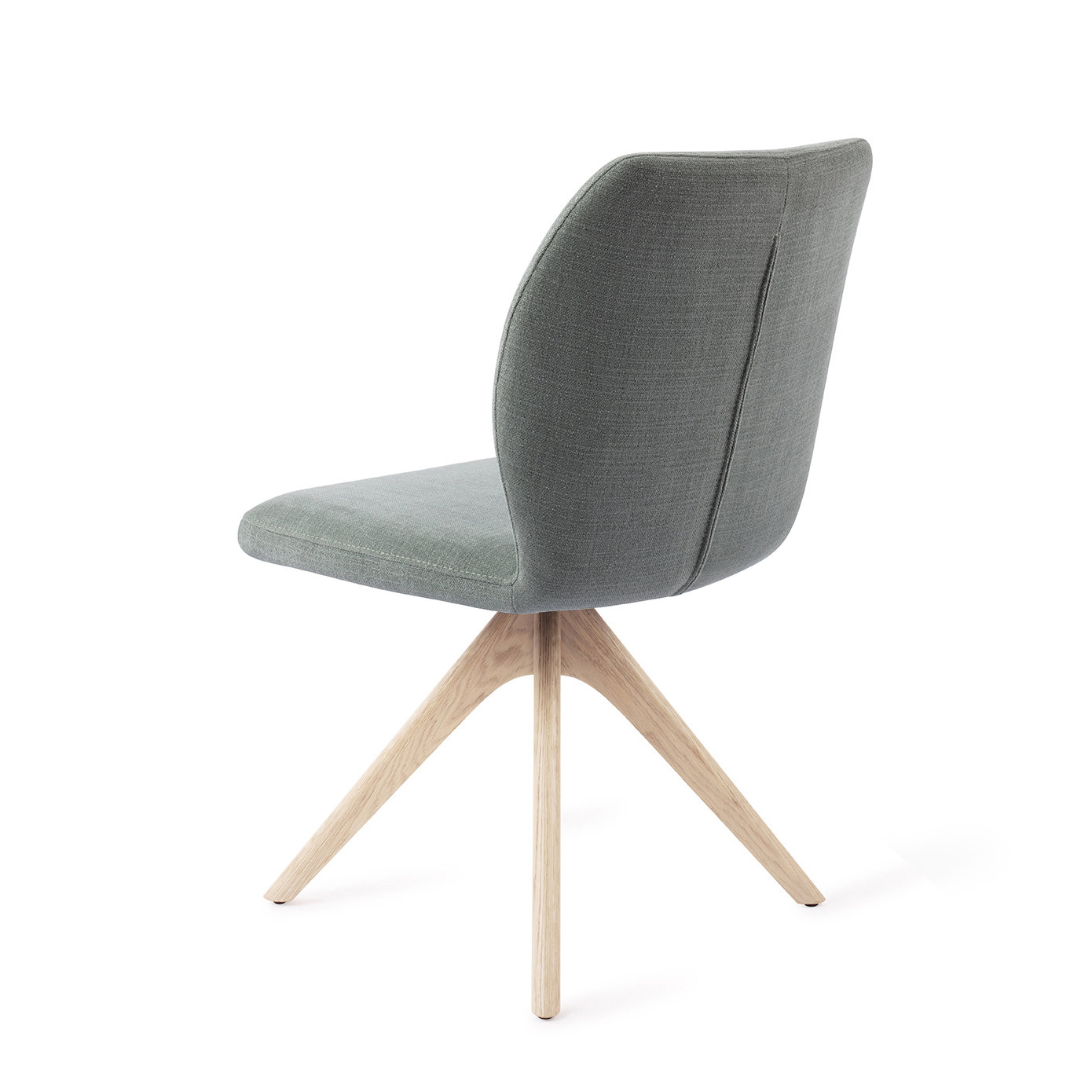 Jesper Home Esszimmerstuhl Ikata Breezy Blue Revolve Eiche gebleicht