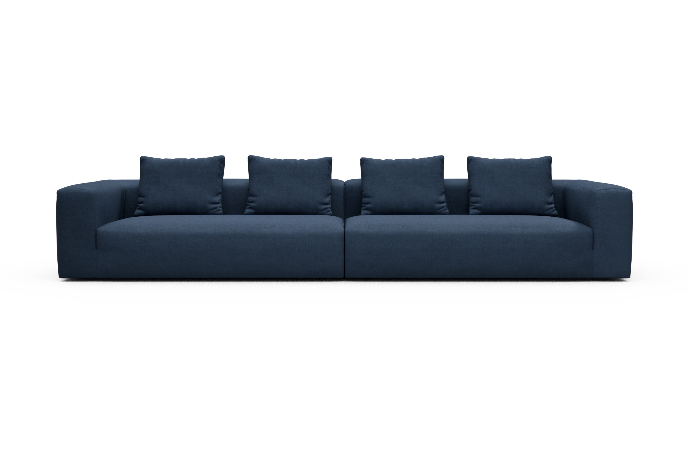 Skandi Home Modulares XXL Sofa Fred 5-Sitzer Weda-Blue moebelfaktor