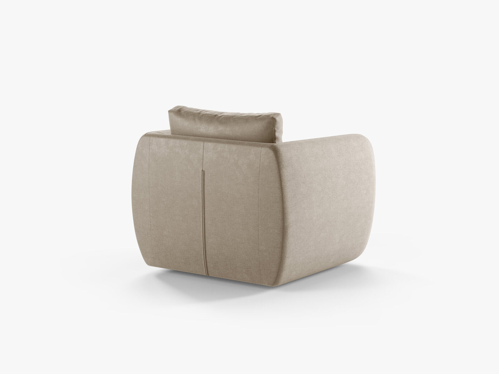Micadoni Sessel Iga Strukturierter Stoff Wind Helles Beige