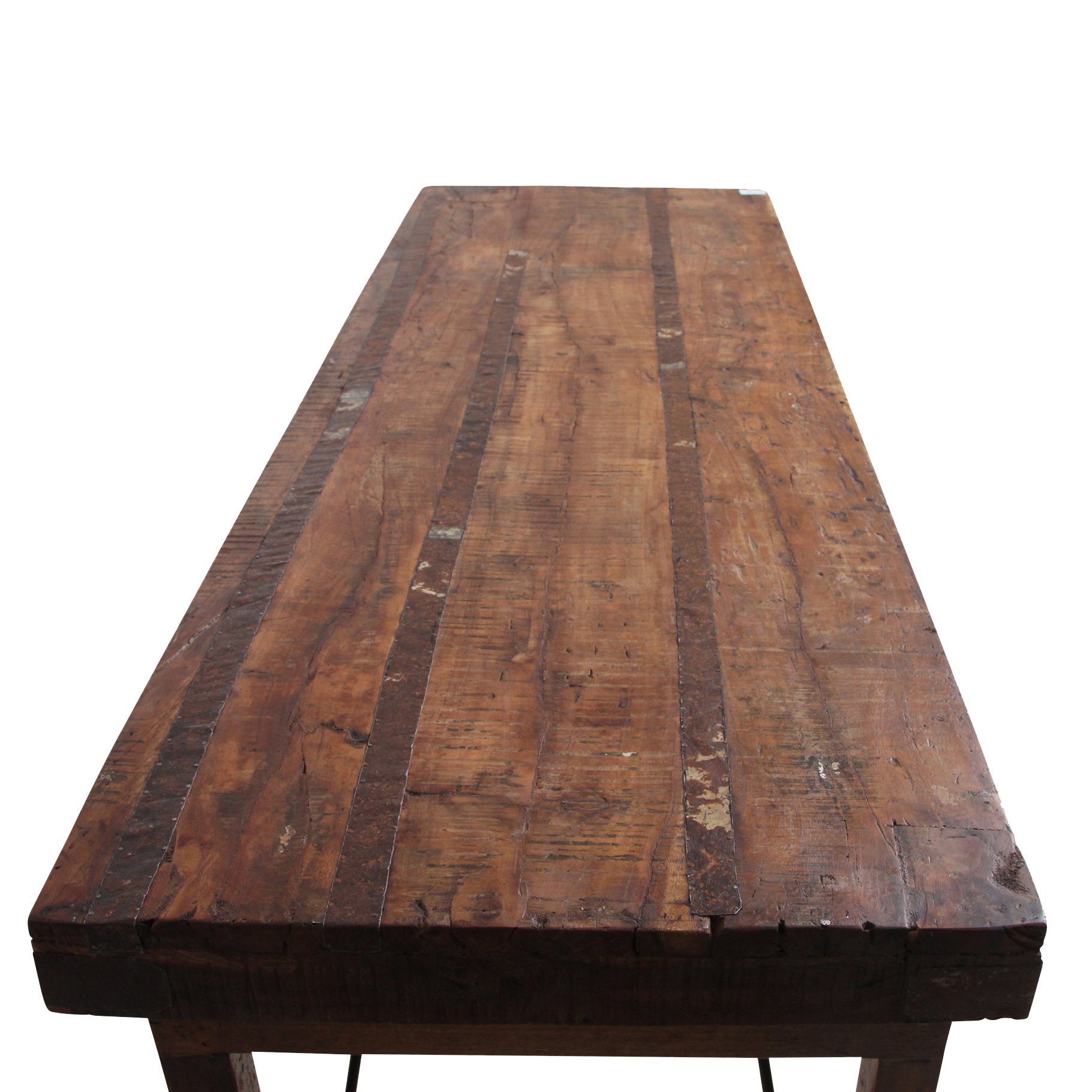 Raw Materials Klappbarer Vintage-Esstisch 173x60x76cm