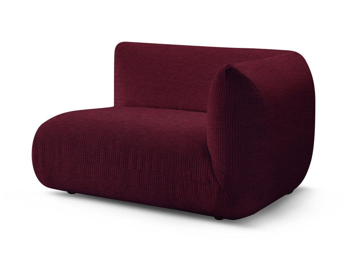 Bobochic Lecomte Sofamodul 1-Sitzer Strukturstoff Rot