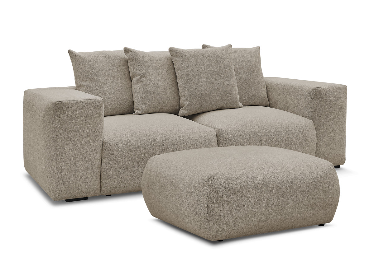 Melange-Stoff · Taupe