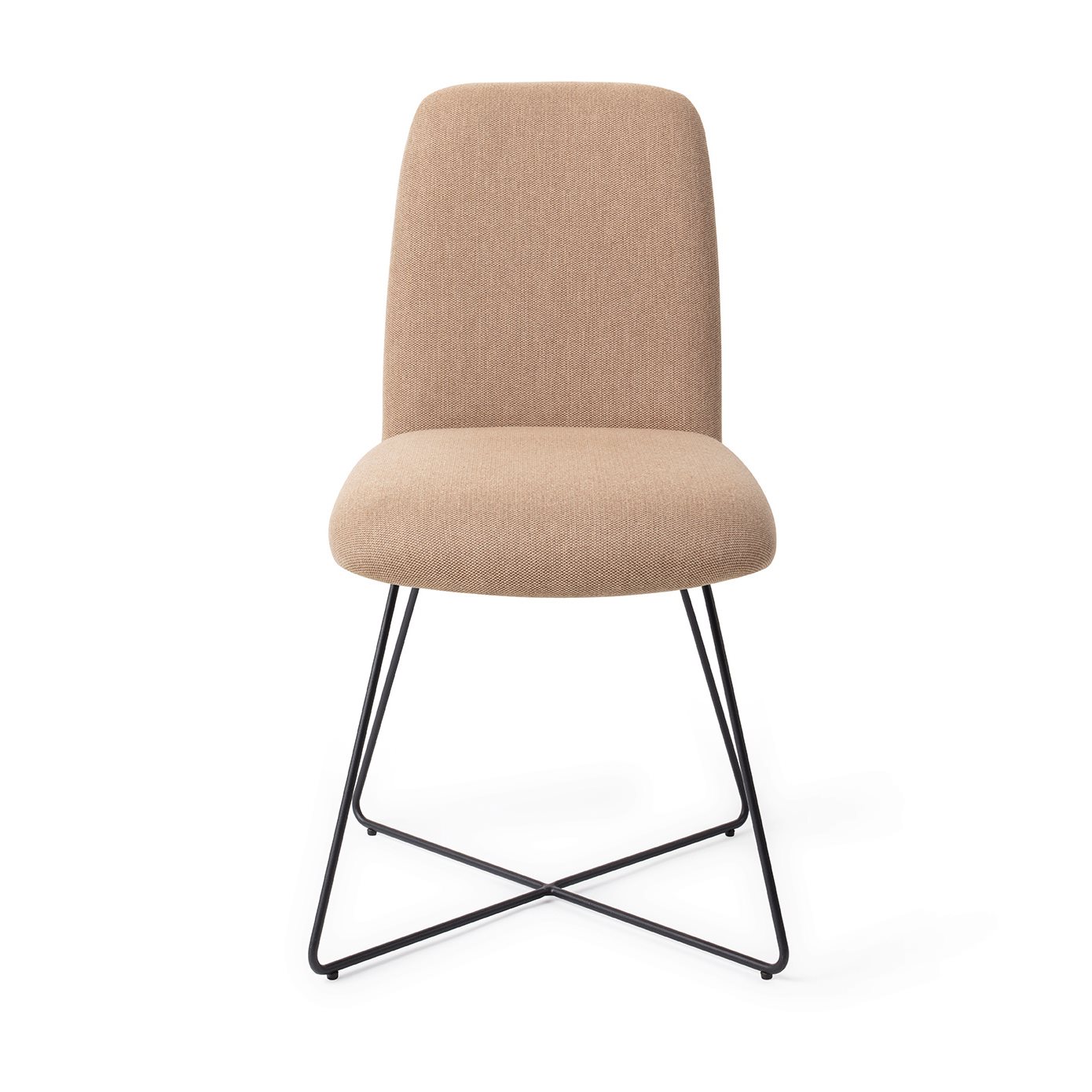 Jesper Home Esszimmerstuhl Taiwa Whisper-Wheat Cross Schwarz moebelfaktor
