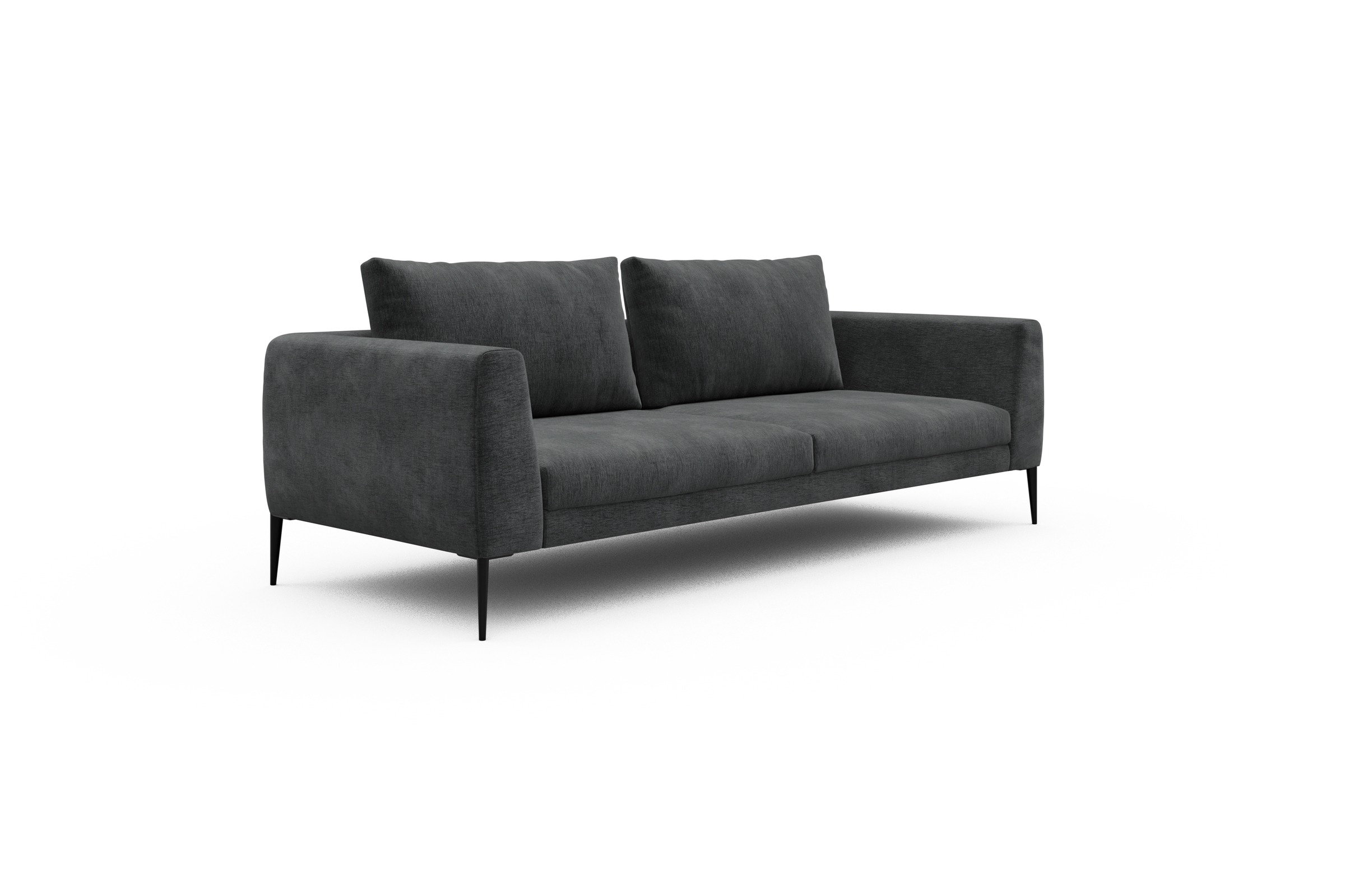 Sofa Paul 3-Sitzer Smooth-Deep-Warm-Grey