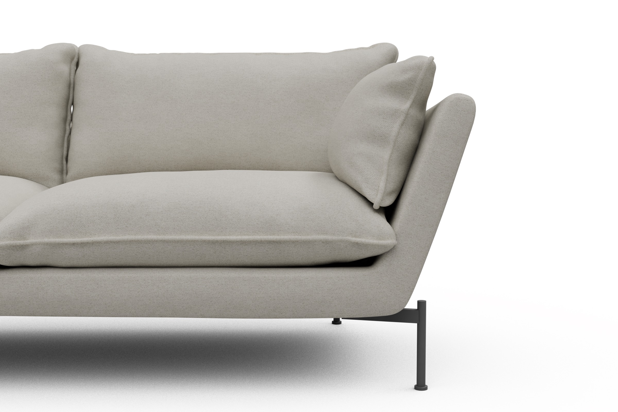 Sofa Anton PREMIUM 3-Sitzer Denari-Clean-Beige