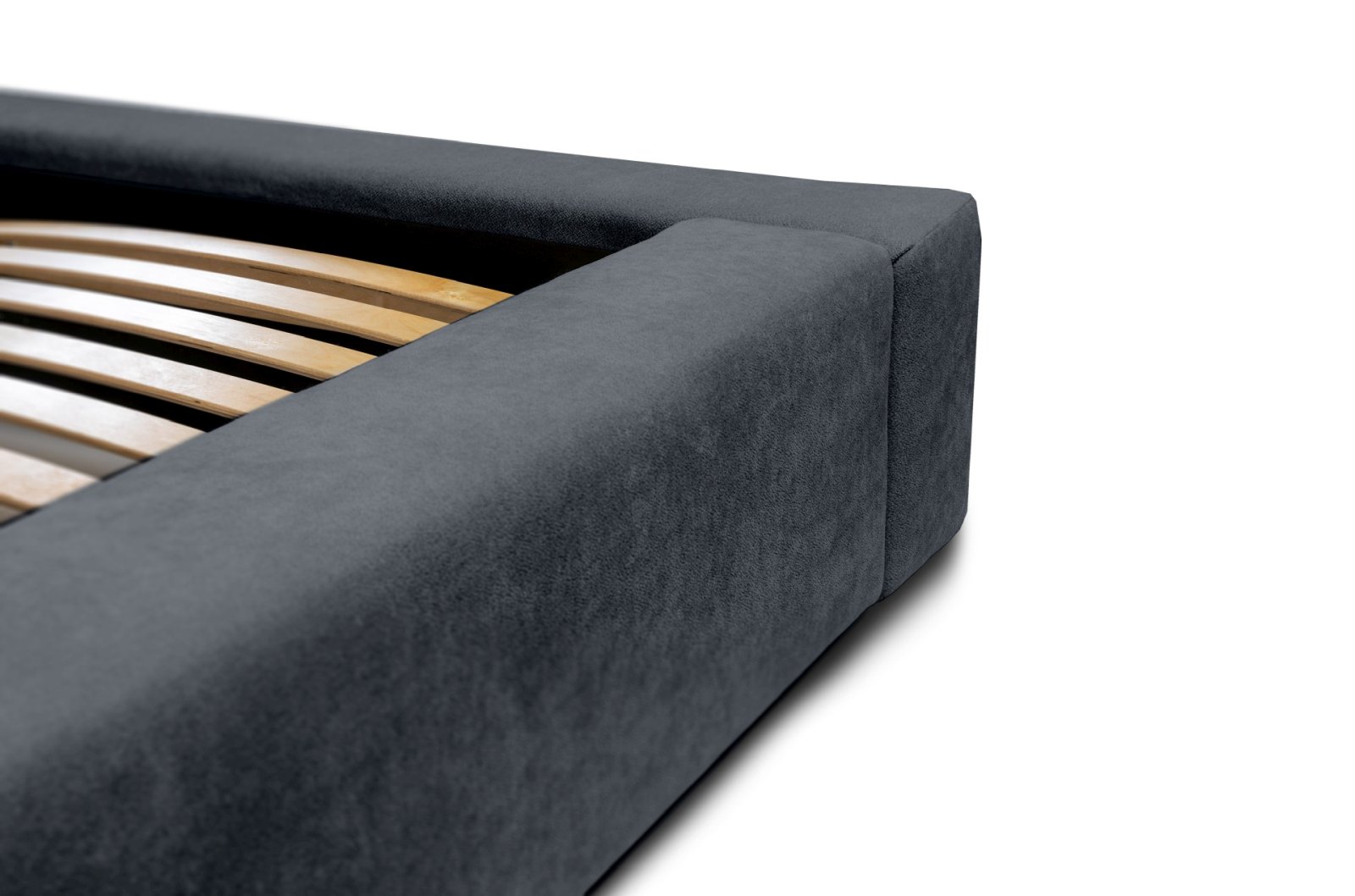Polsterbett Carno Chenille 140x200 mit Holzrahmen Ditra-New 11