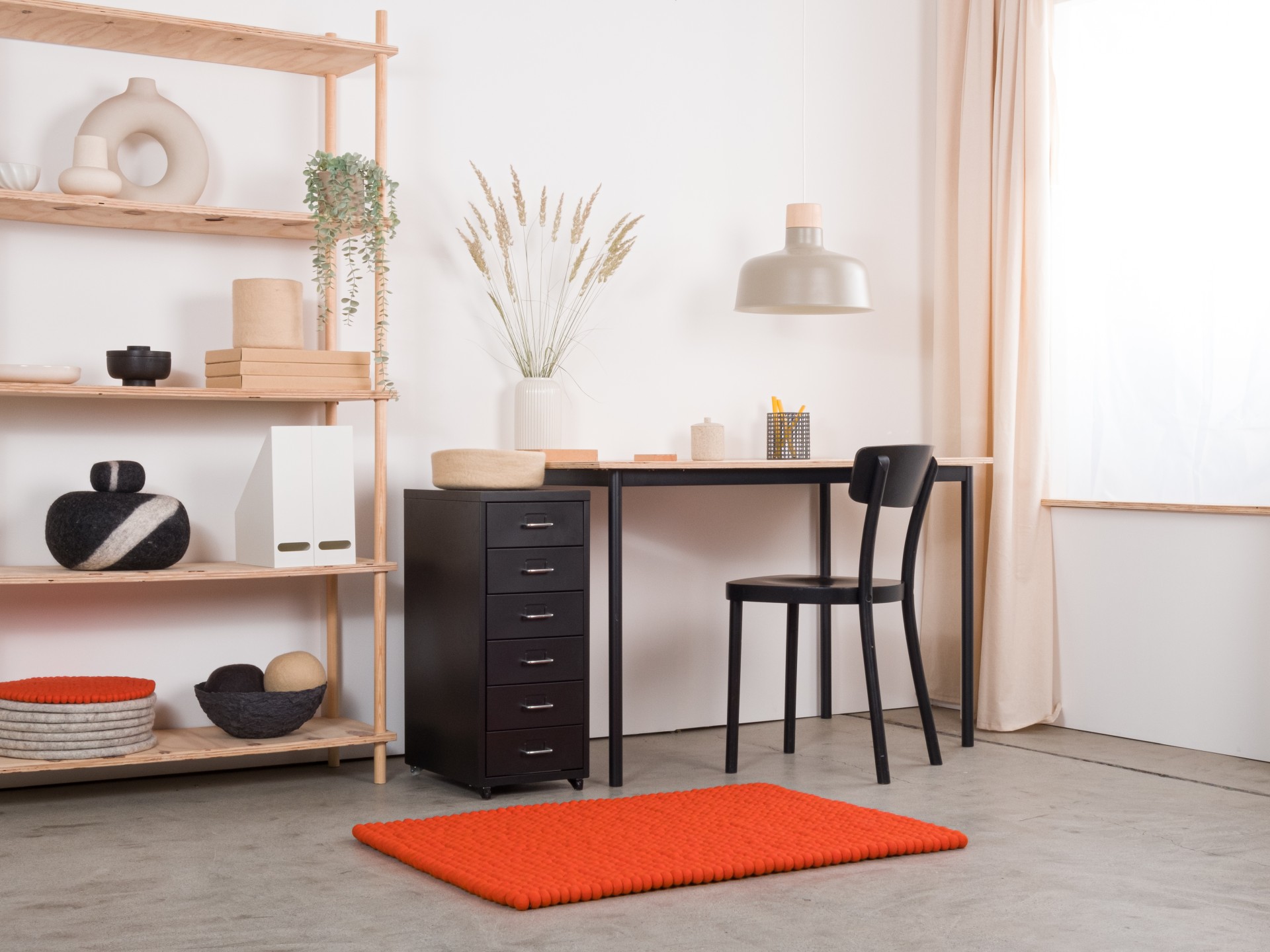 myfelt Mats Filzkugelteppich - 50x70 cm