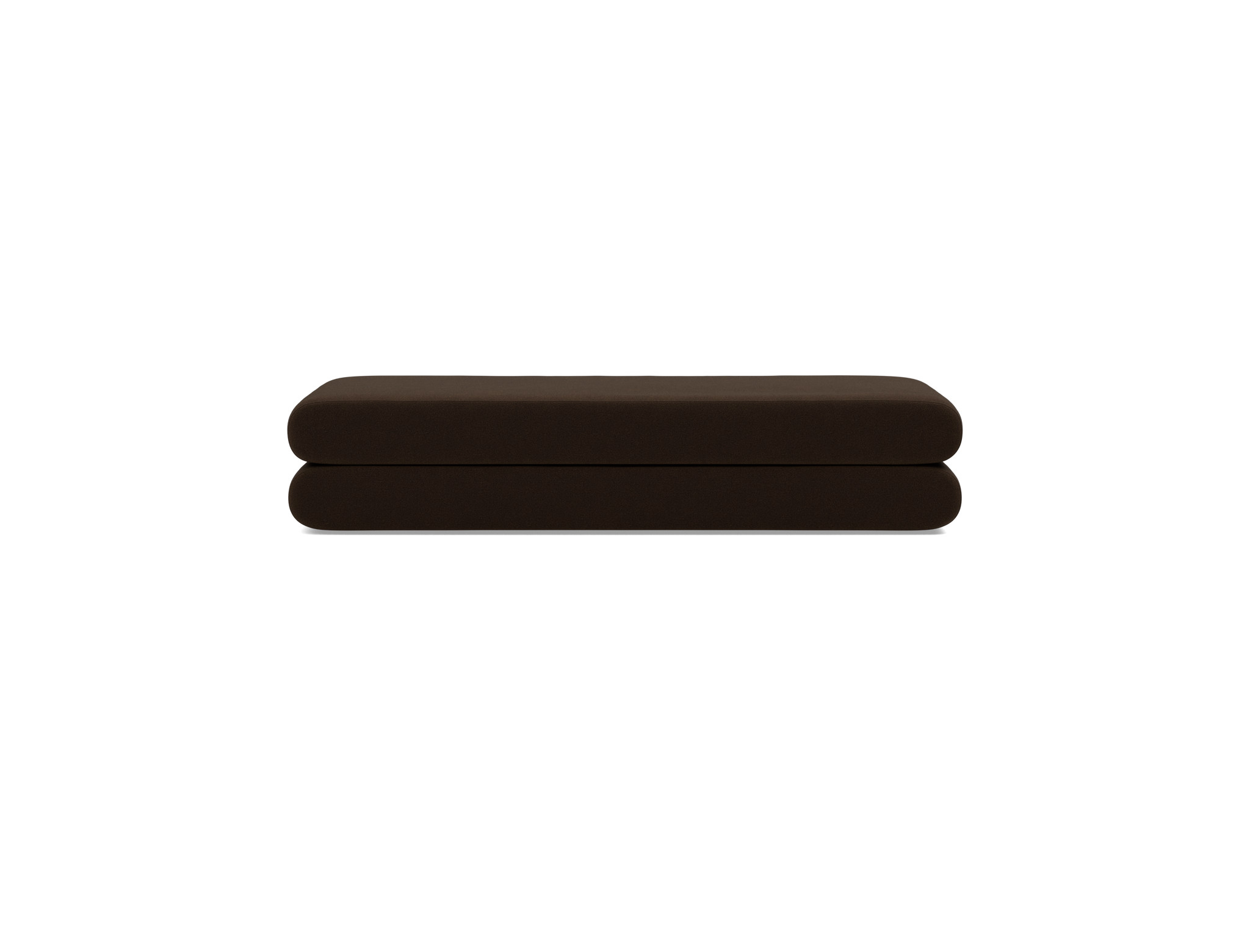 Tagesbett Circlus Strukturierter Stoff Taura 358-Chocco