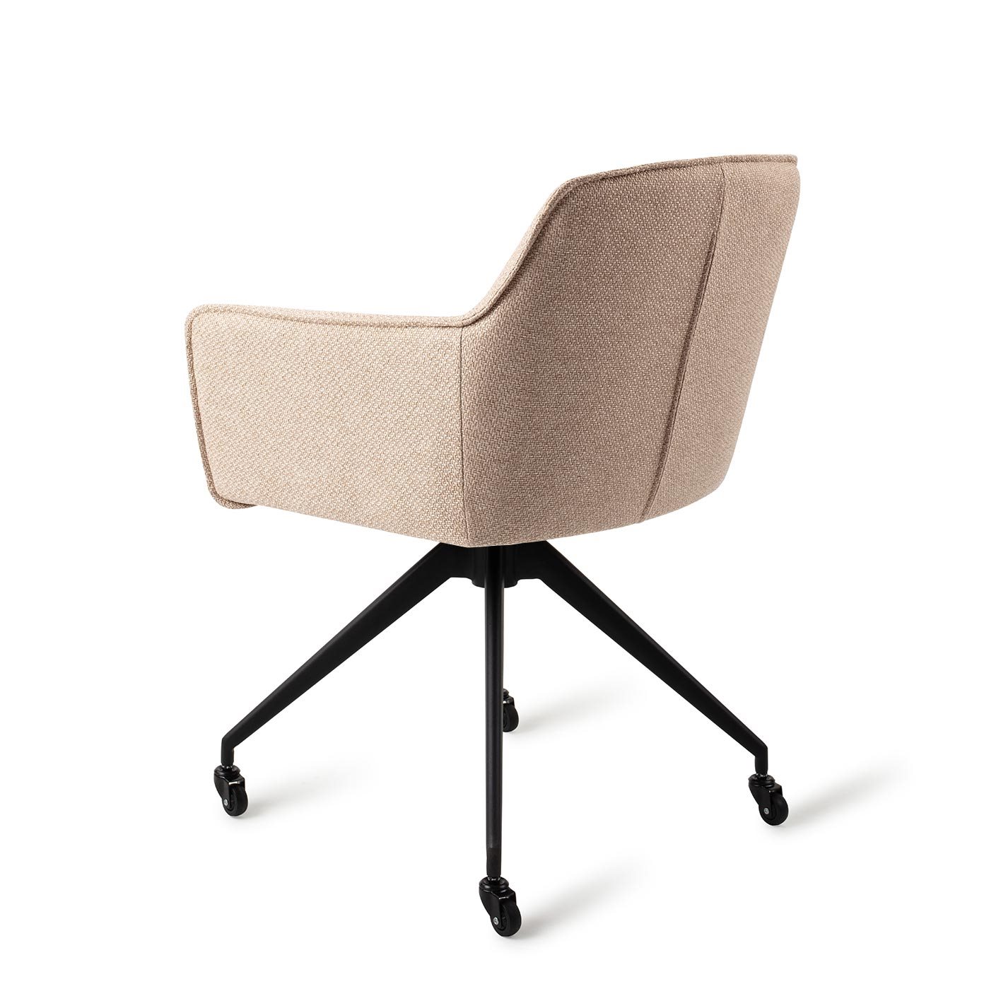 Jesper Home Esszimmerstuhl Hofu Wild Walnut Glide Schwarz