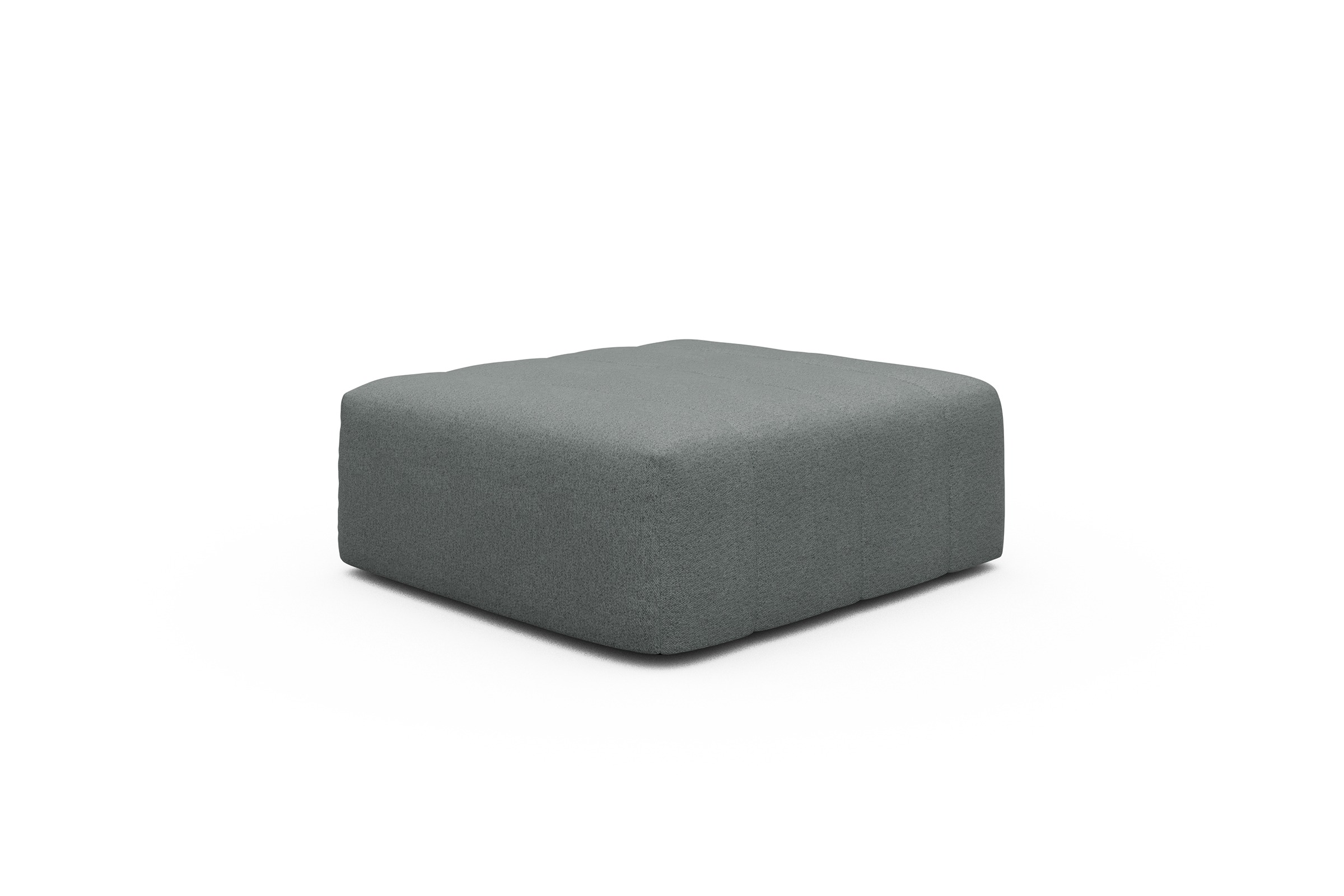 Sitzhocker Hugo Ottomane Denari-Soft-Grey