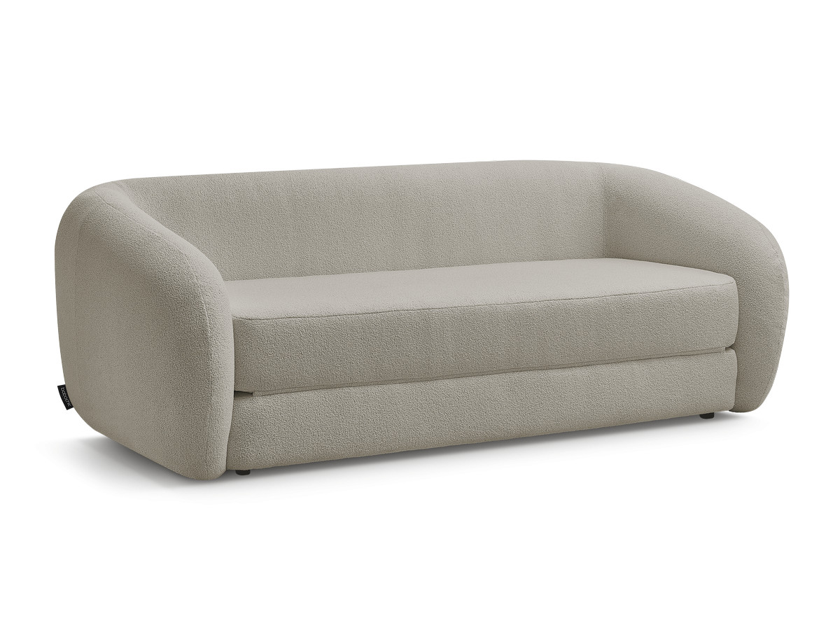 Bouclé-Stoff · Taupe