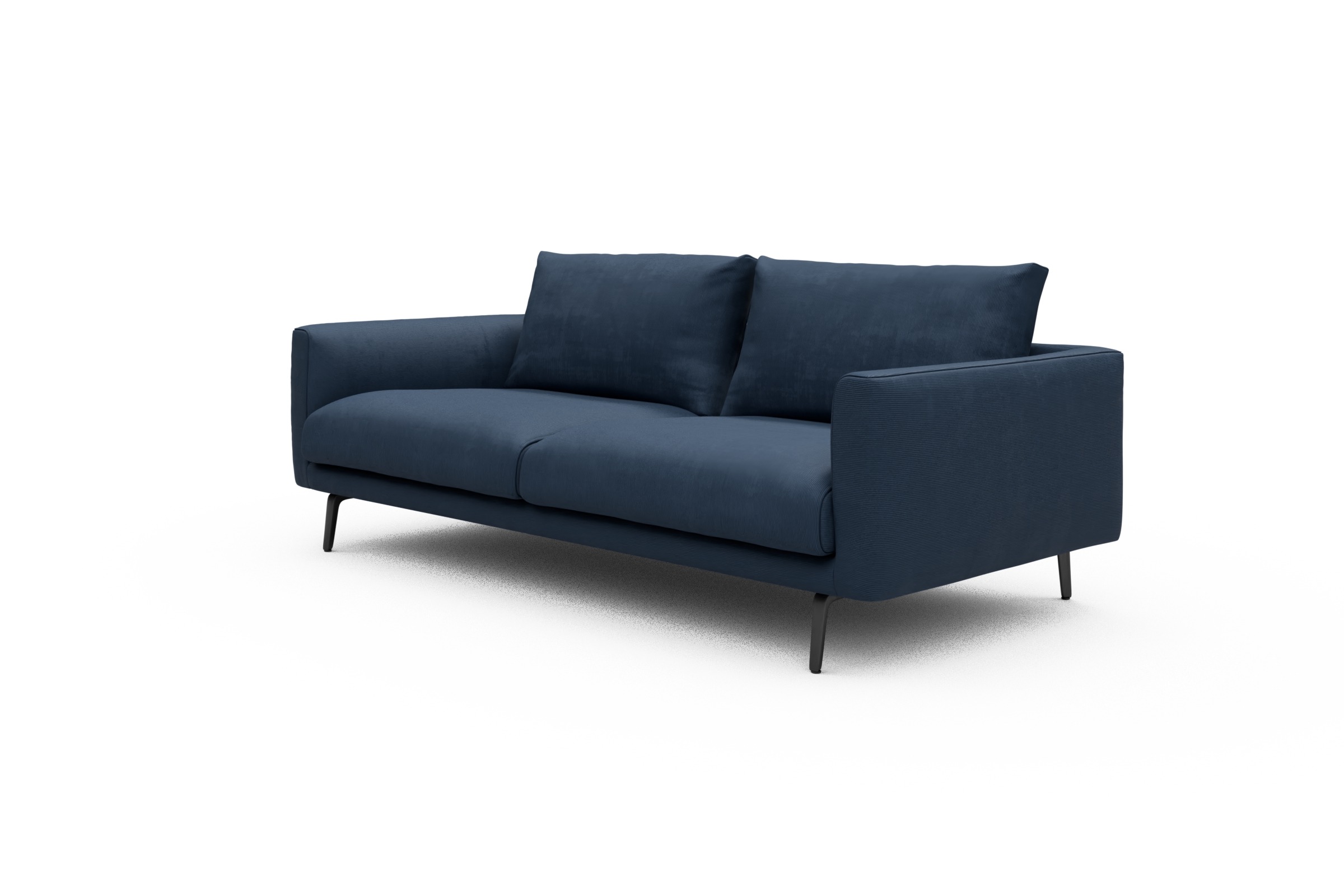 Sofa Karl 3-Sitzer Cordufine-Royal-Blue