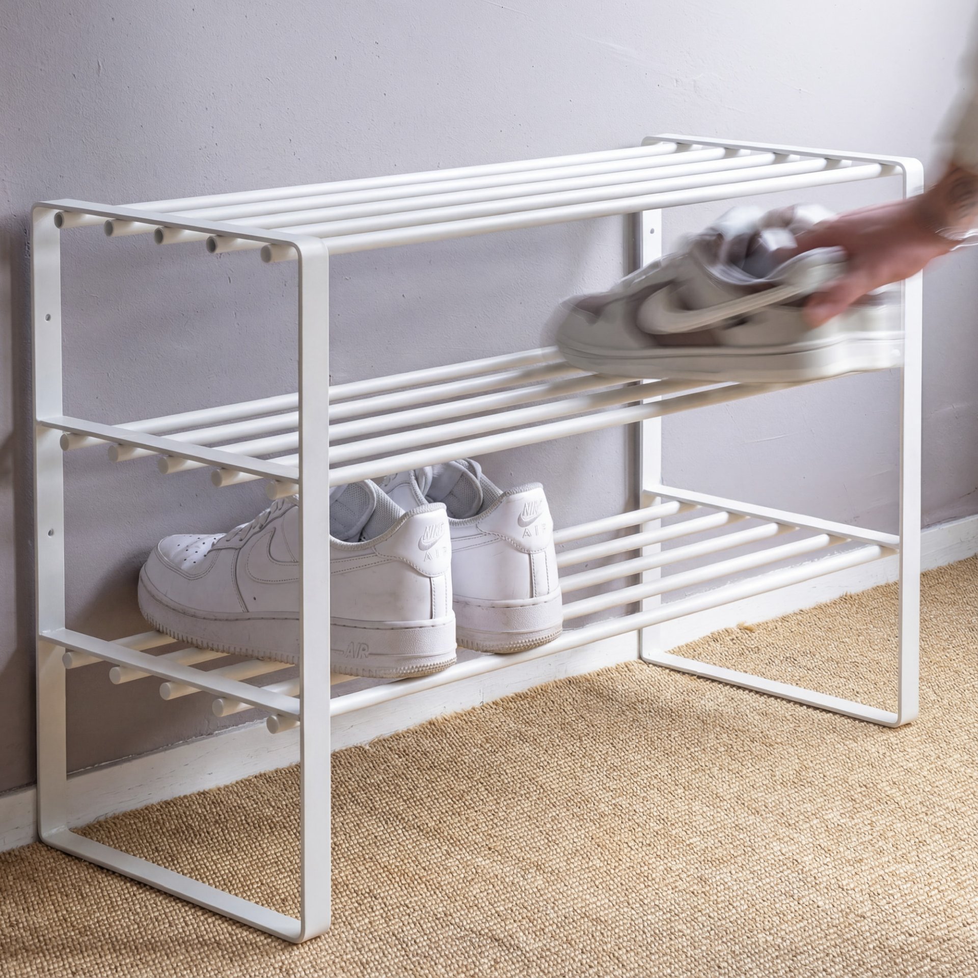 Spinder Design Schuhregal Rex SR 2 Weiß
