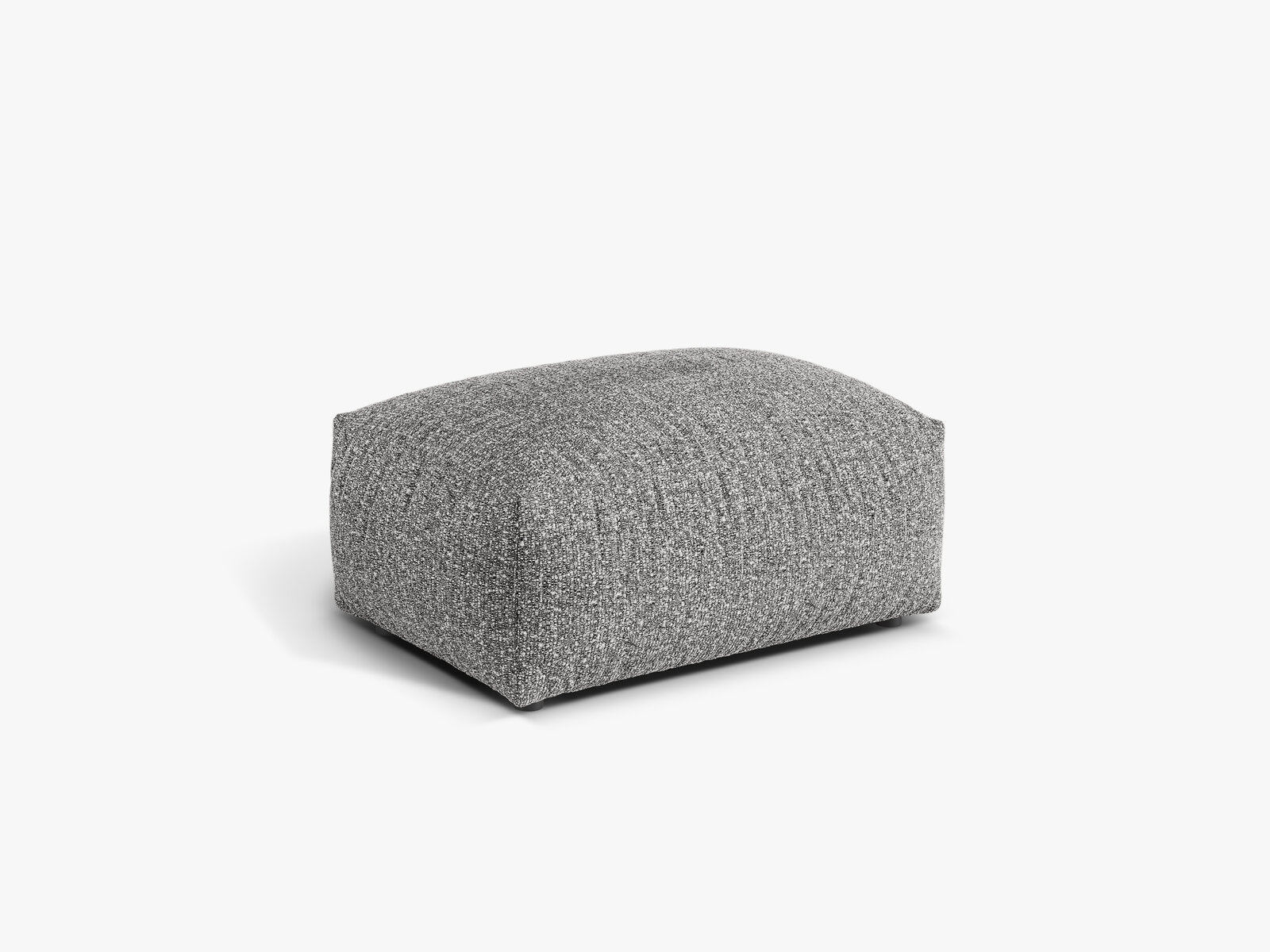 Micadoni Hocker Martina 1-Sitzer Boucle Monet Graphit