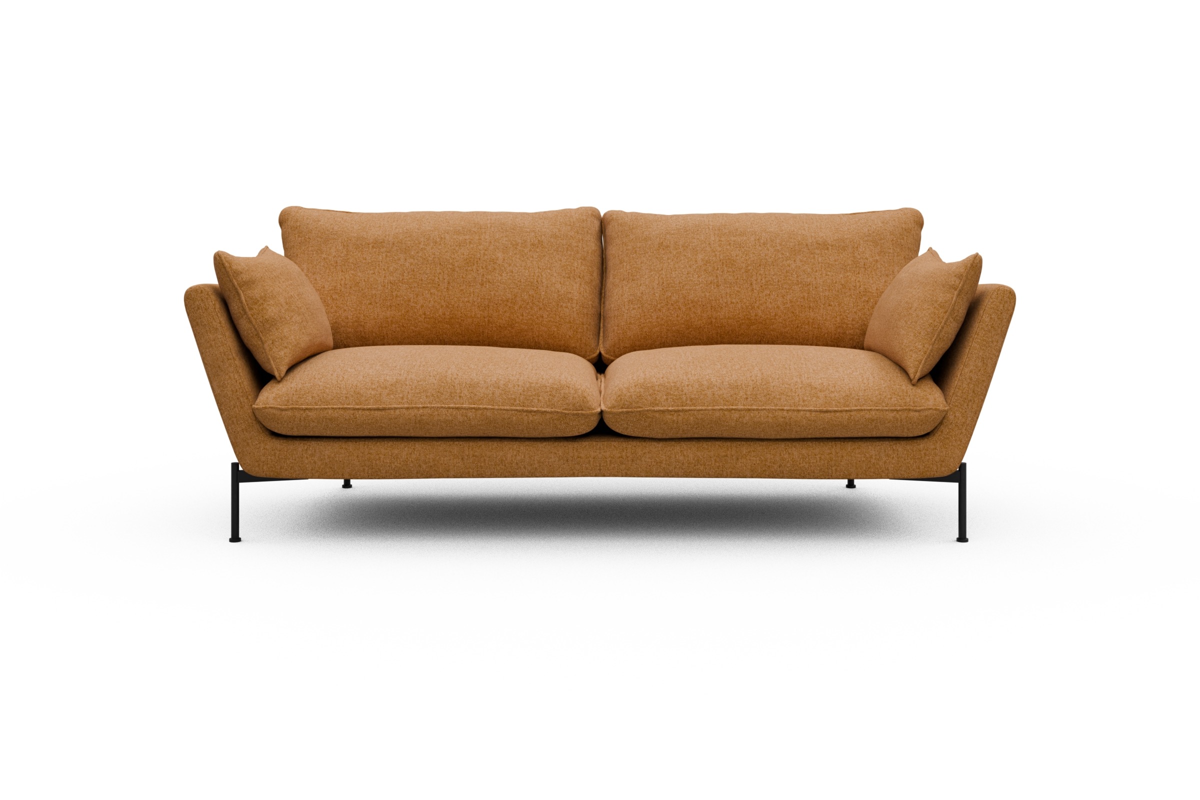 Skandi Home Sofa Anton 3-Sitzer Casone-Warm-Yellow moebelfaktor