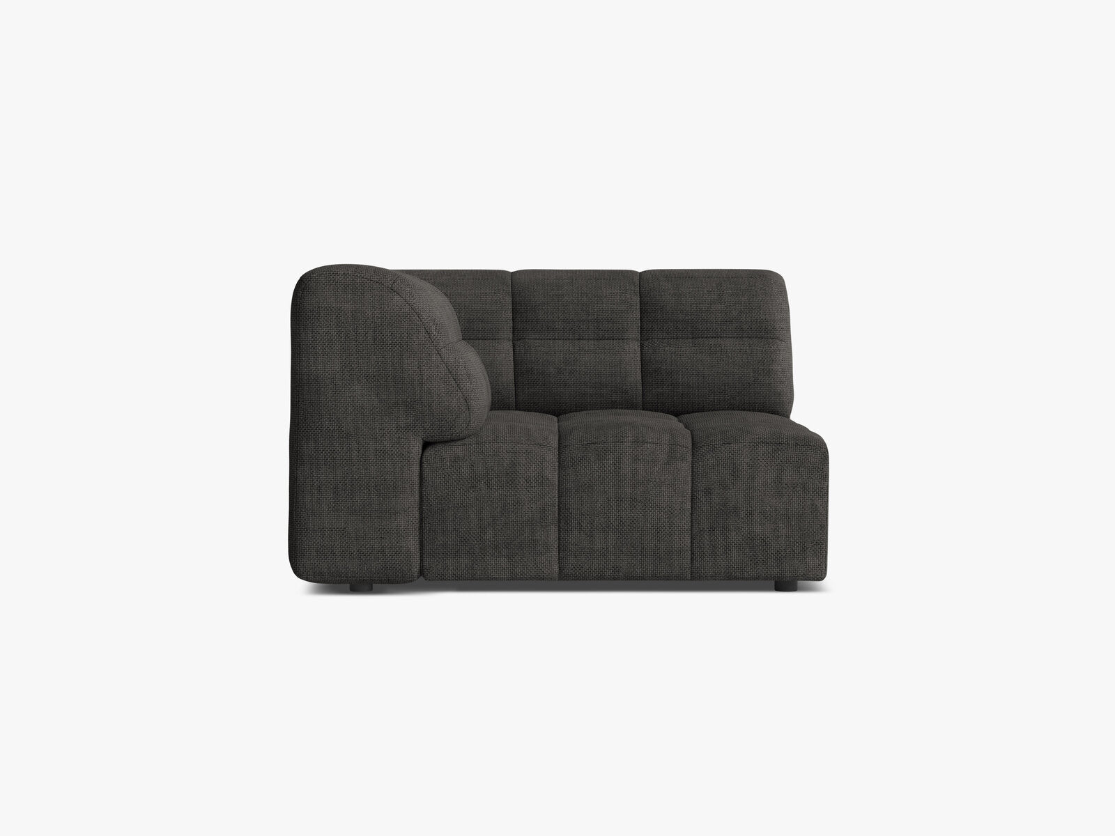 Micadoni Jennifer Eckmodul Chenille Eden Dunkelgrau
