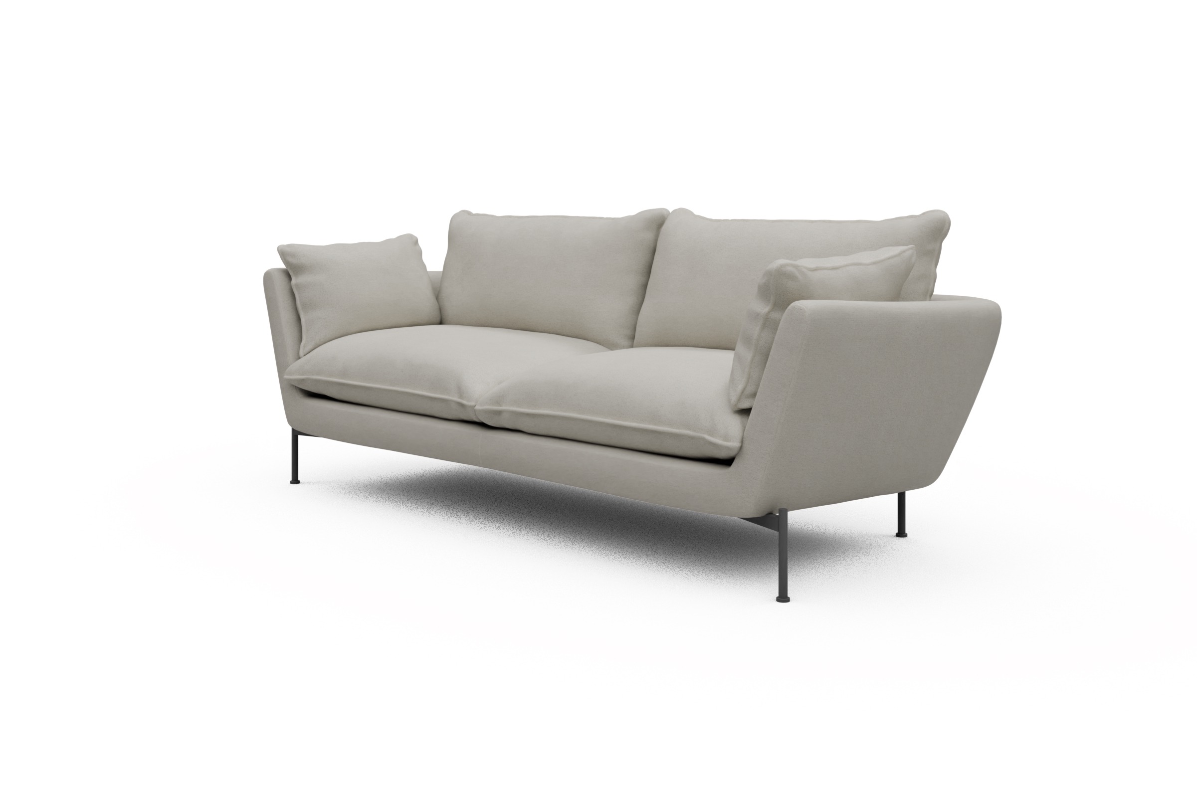 Sofa Anton PREMIUM 3-Sitzer Denari-Clean-Beige