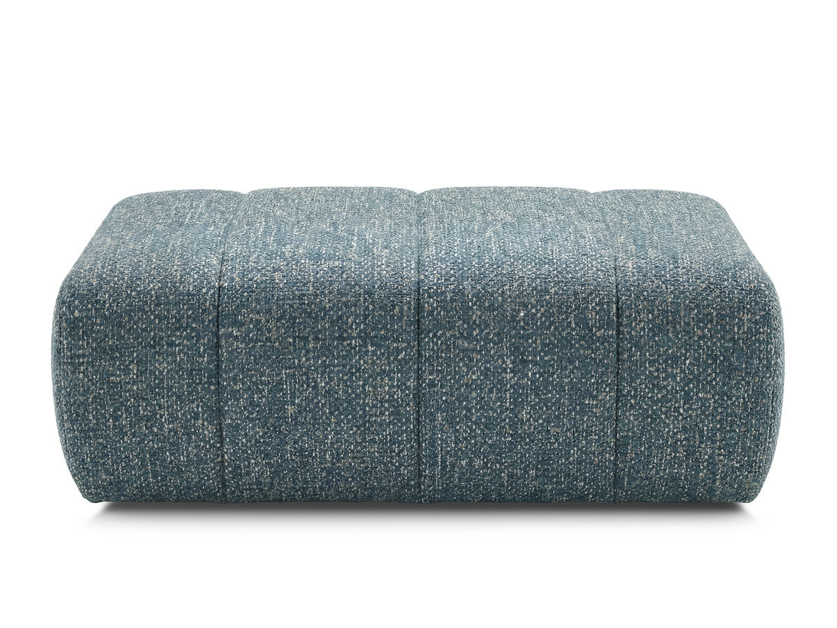 Bobochic Nesty Pouf Melange-Stoff Blau