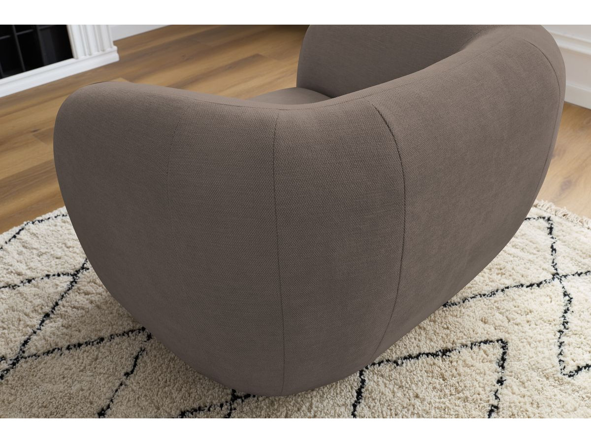 Bobochic Celine Sessel Stoff Taupe