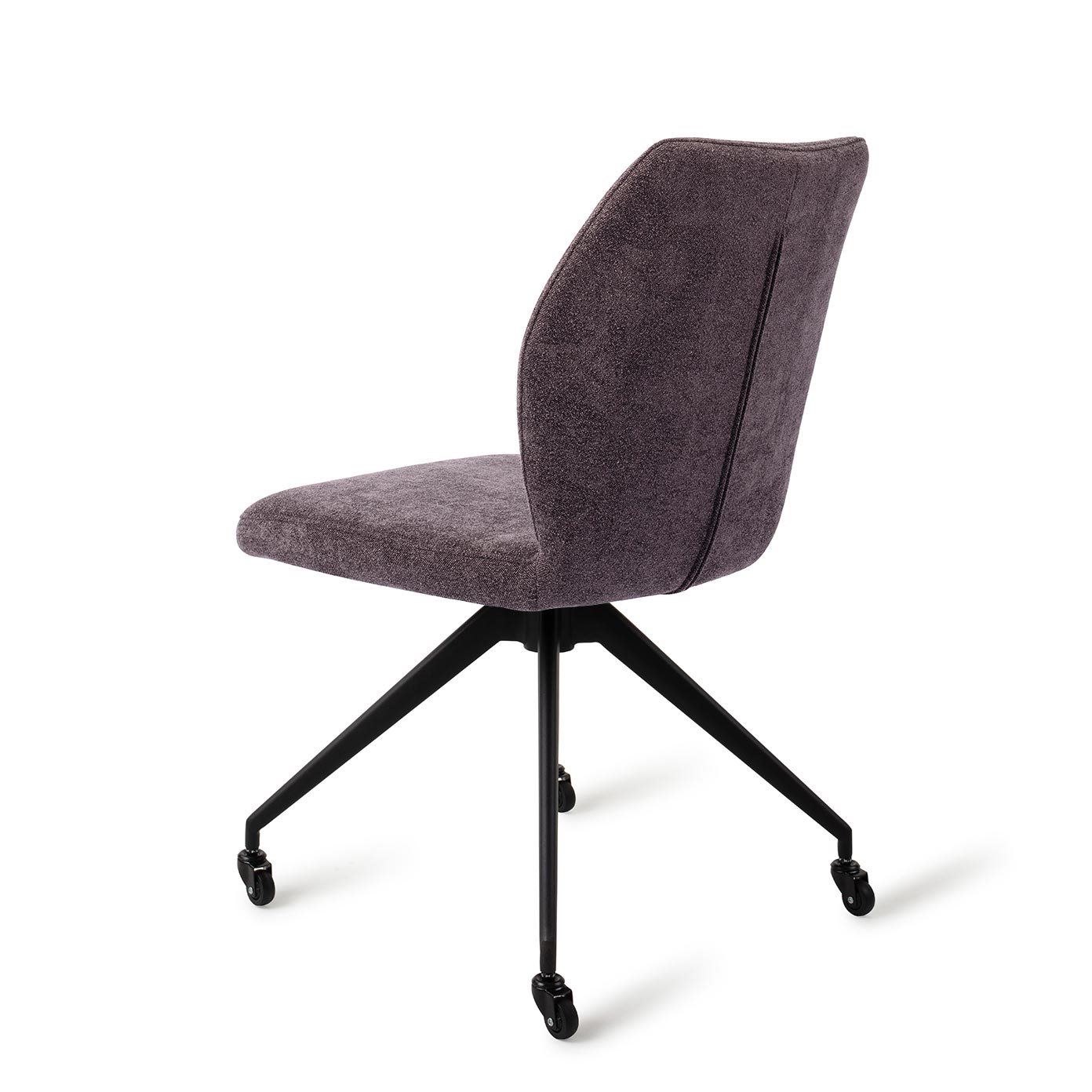 Jesper Home Esszimmerstuhl Ikata Almost Black Glide Schwarz