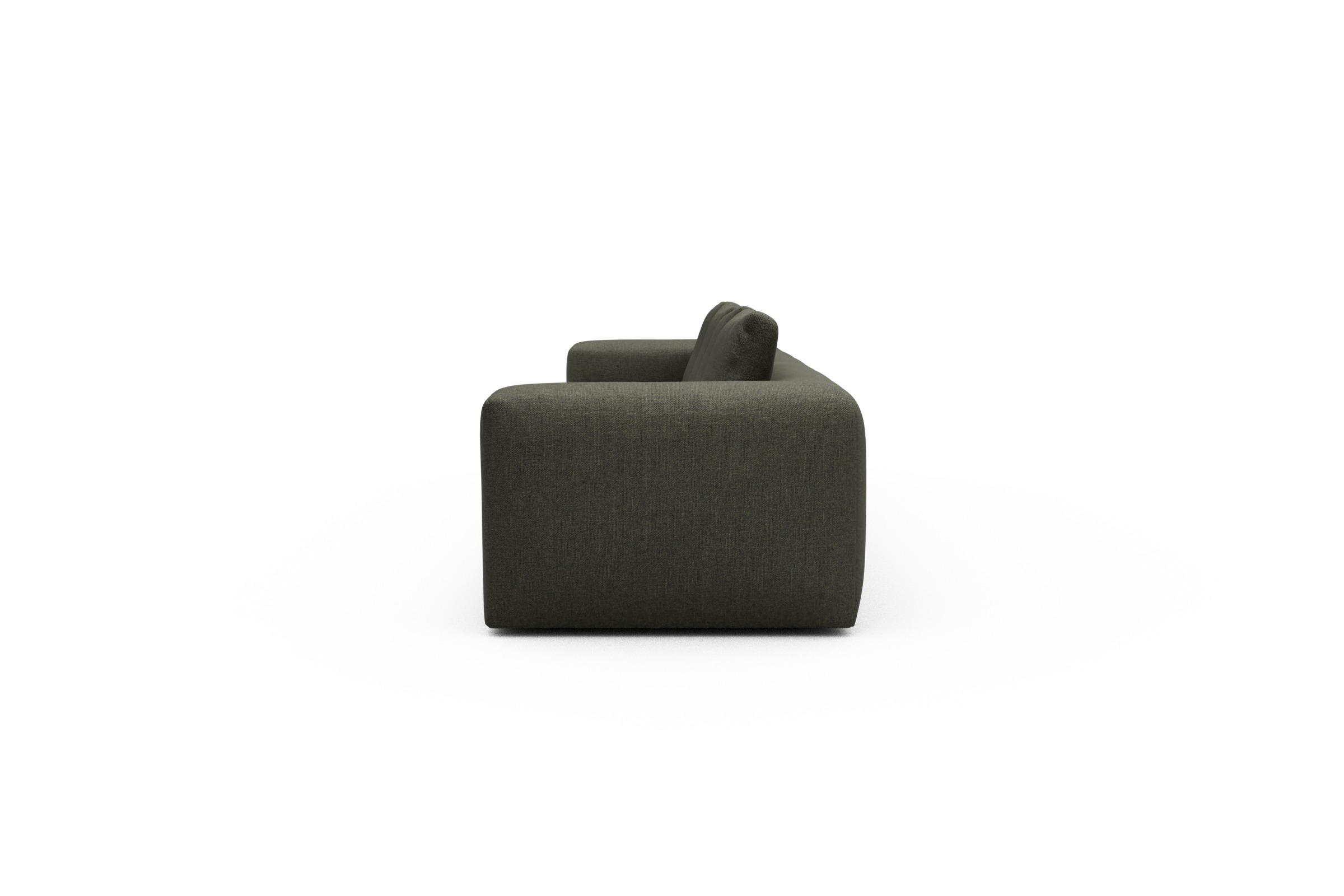 Sofa Modulares XXL Sofa Fred 5-Sitzer Sama-Winter-Moss