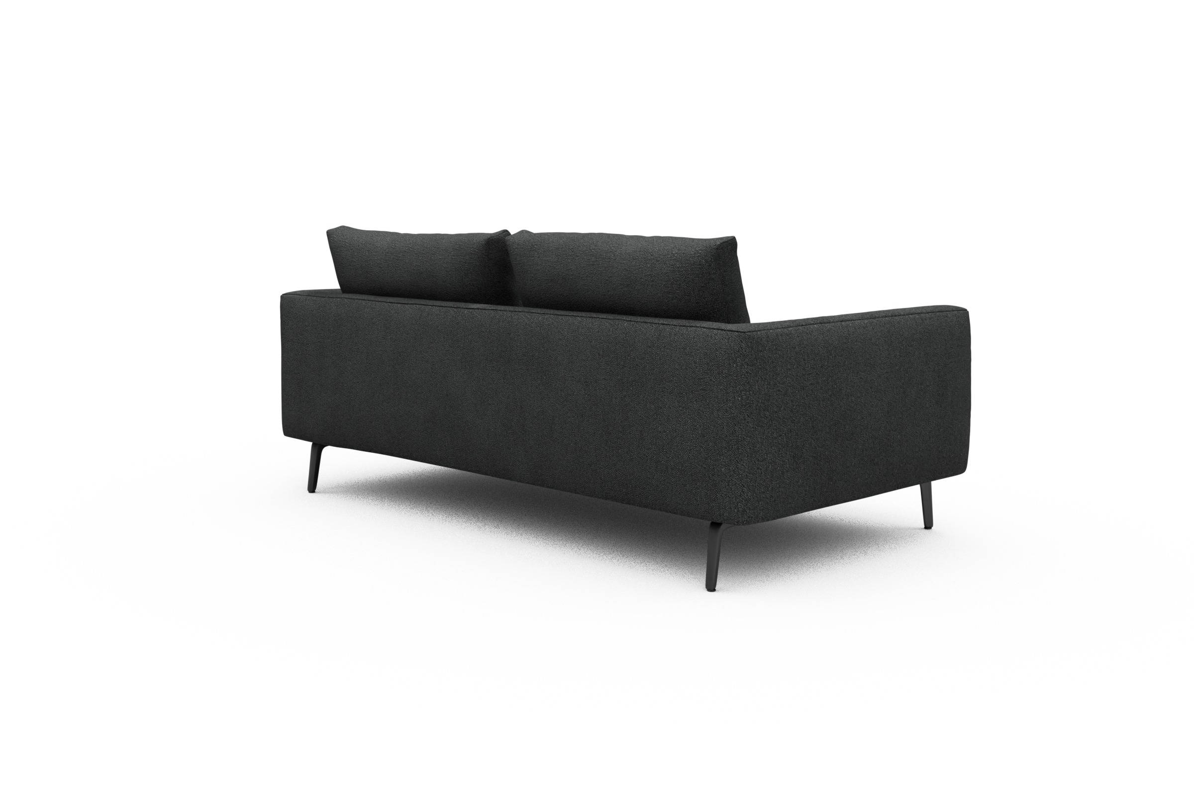 Sofa Karl 2-5-Sitzer Boucle-Charcoal