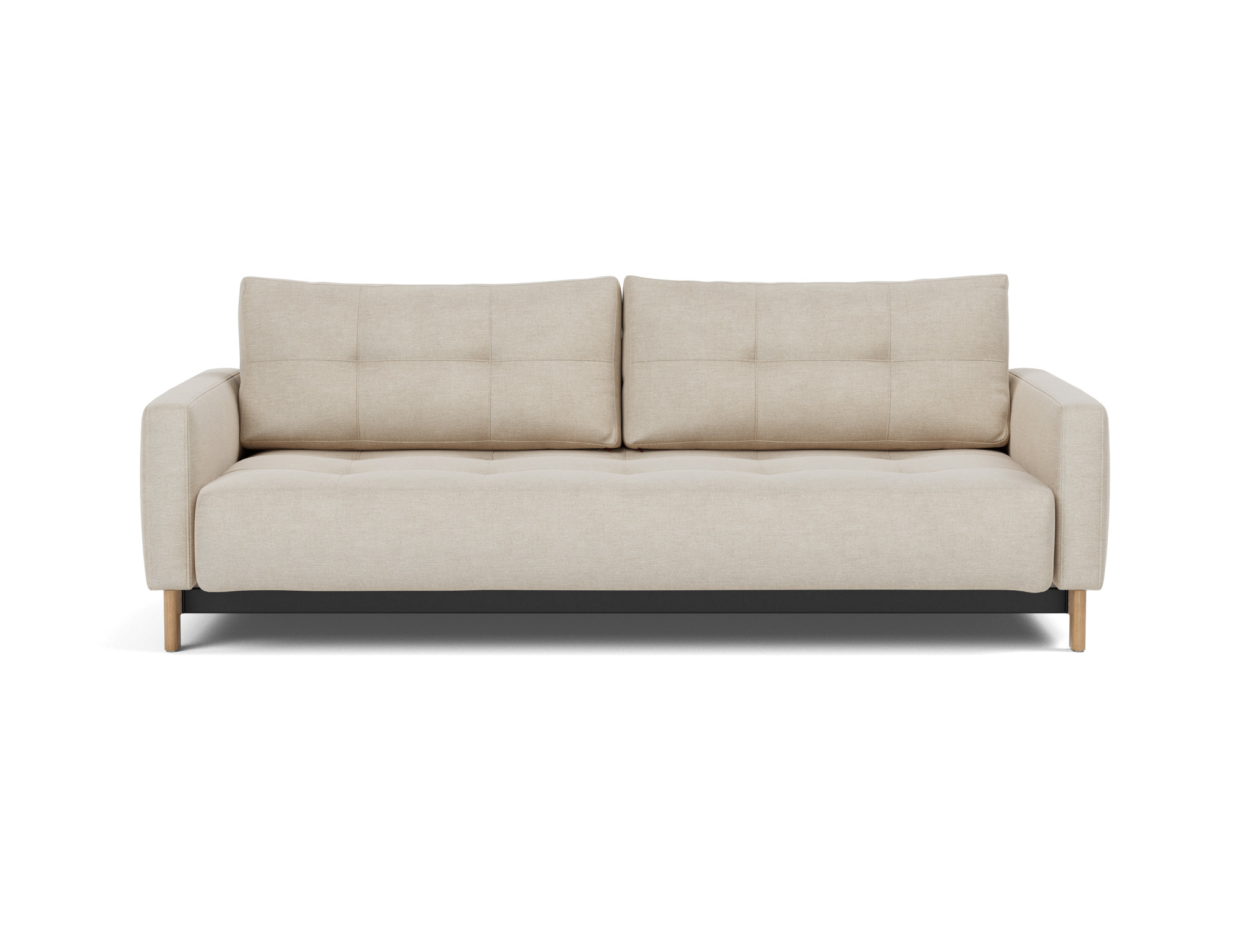 Schlafsofa Pyxis D.E.L. Flachgewebe Phobos 586-Latte