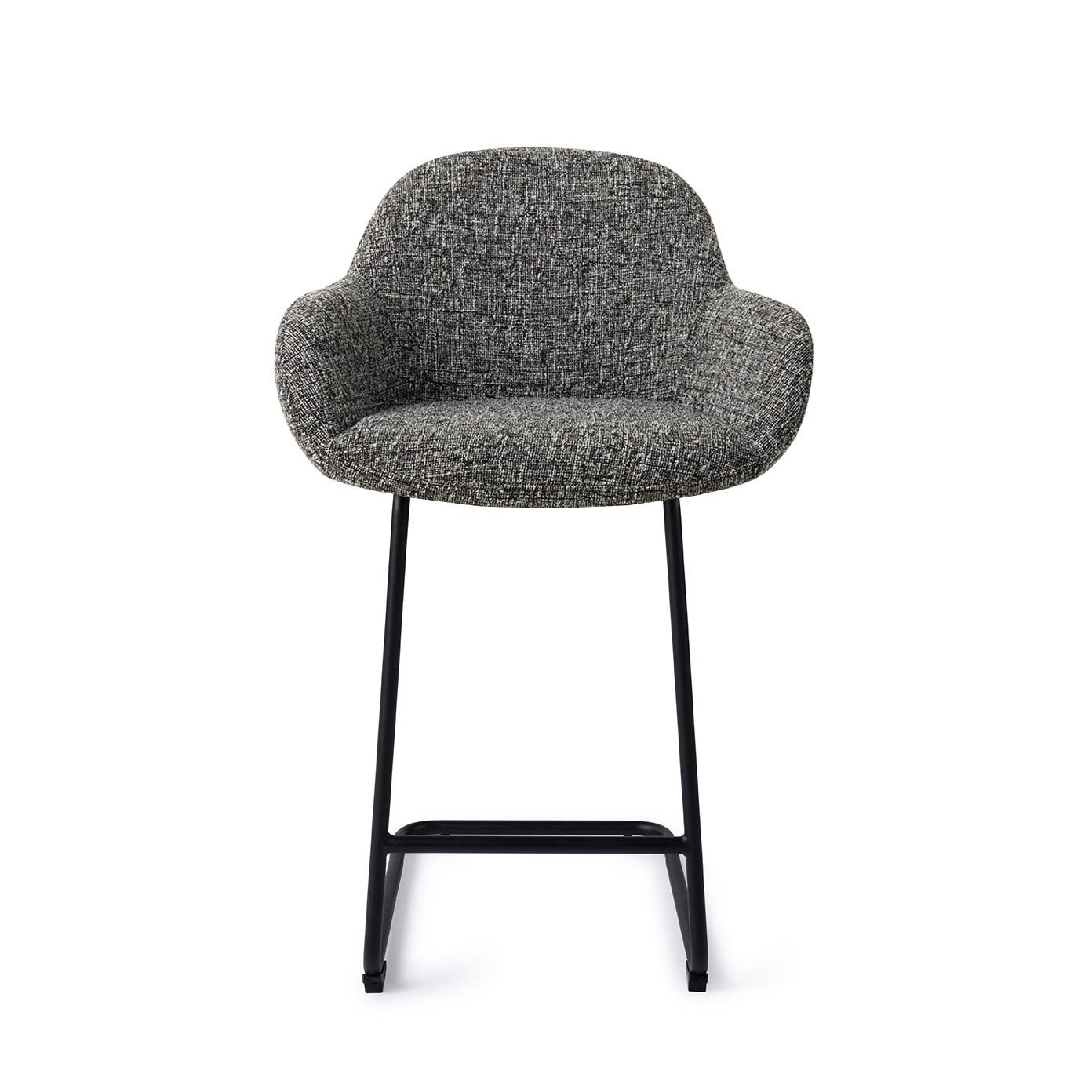 Jesper Home Barhocker Kushi Skyfall Arch Schwarz Barhöhe (75cm) moebelfaktor
