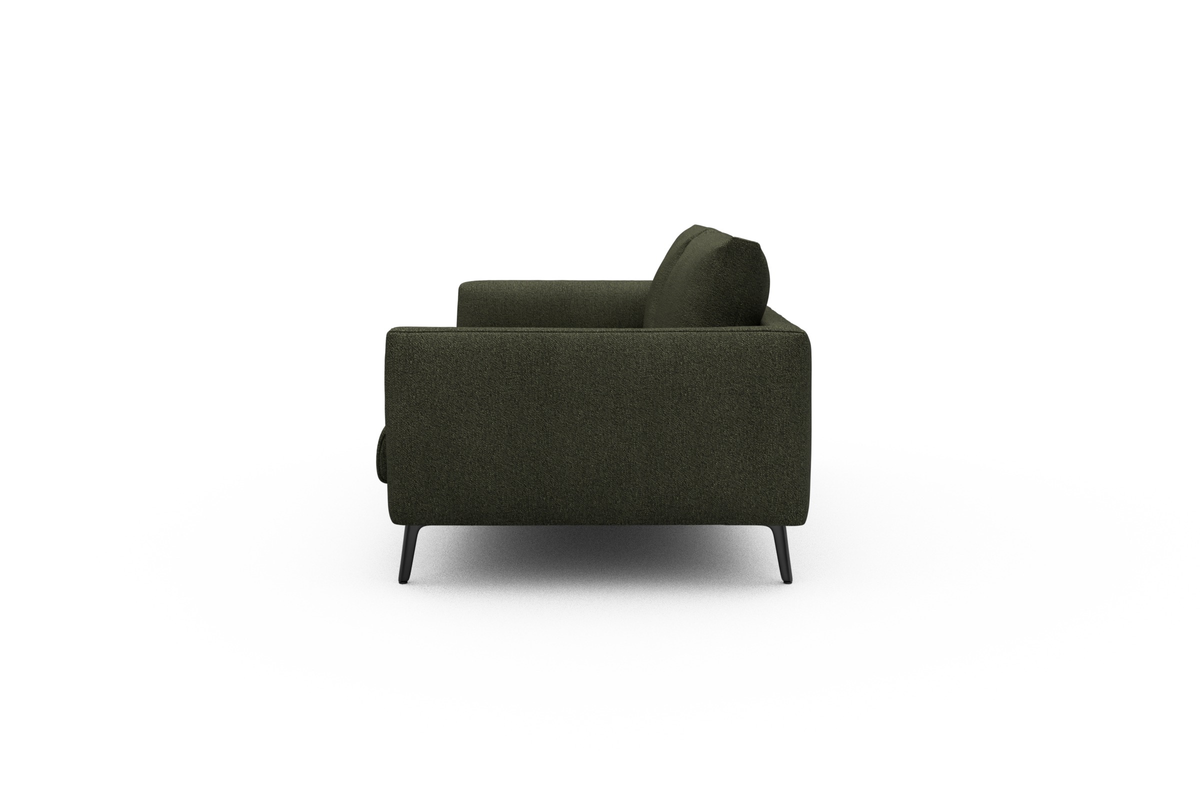 Sofa Karl 2-5-Sitzer Boucle-Forest-Green